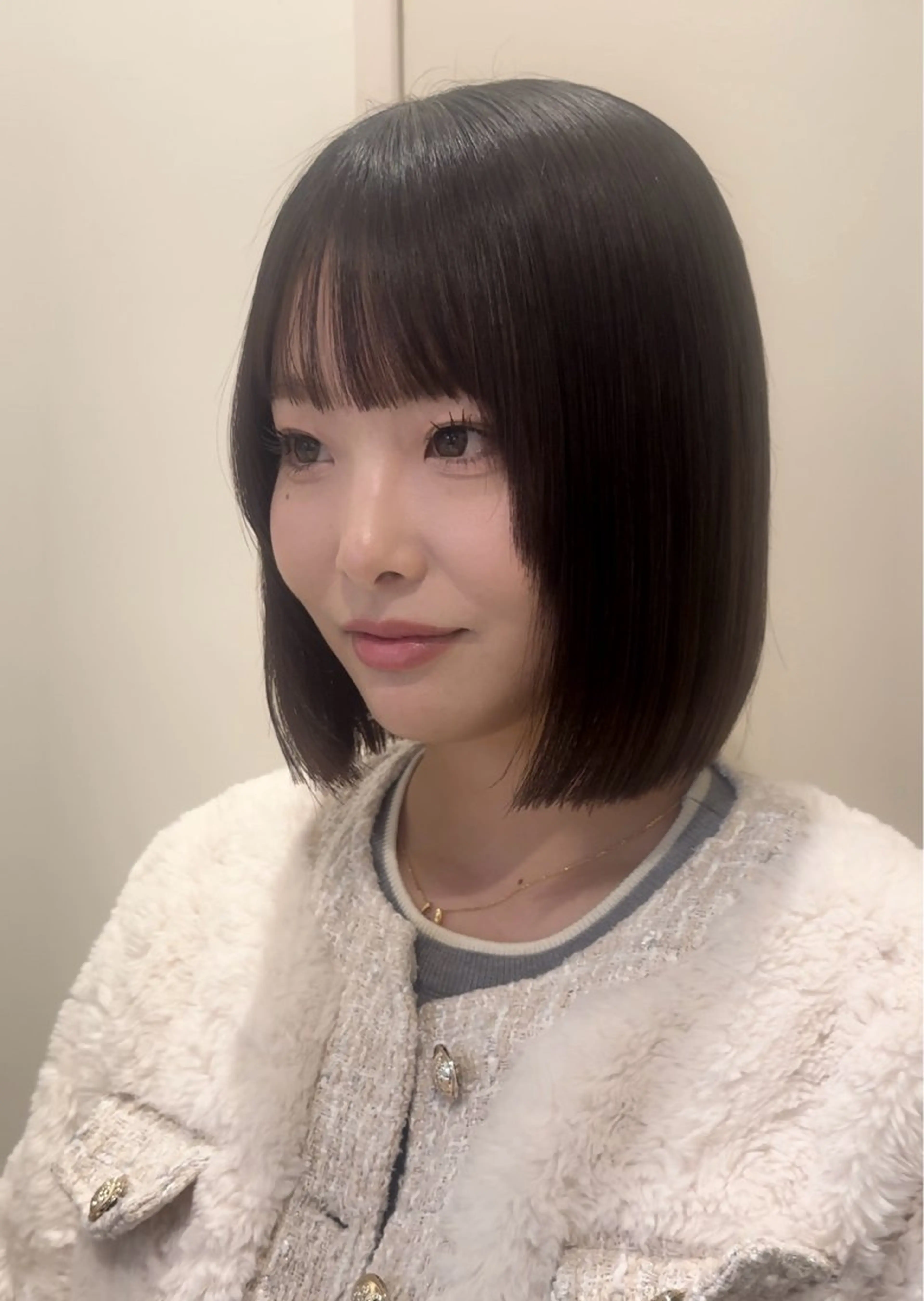 ミディアム 髪質改善 カット 縮毛矯正 トリートメント 髪質改善/レイヤー/ 艶髪🎀ayaneのヘアスタイル