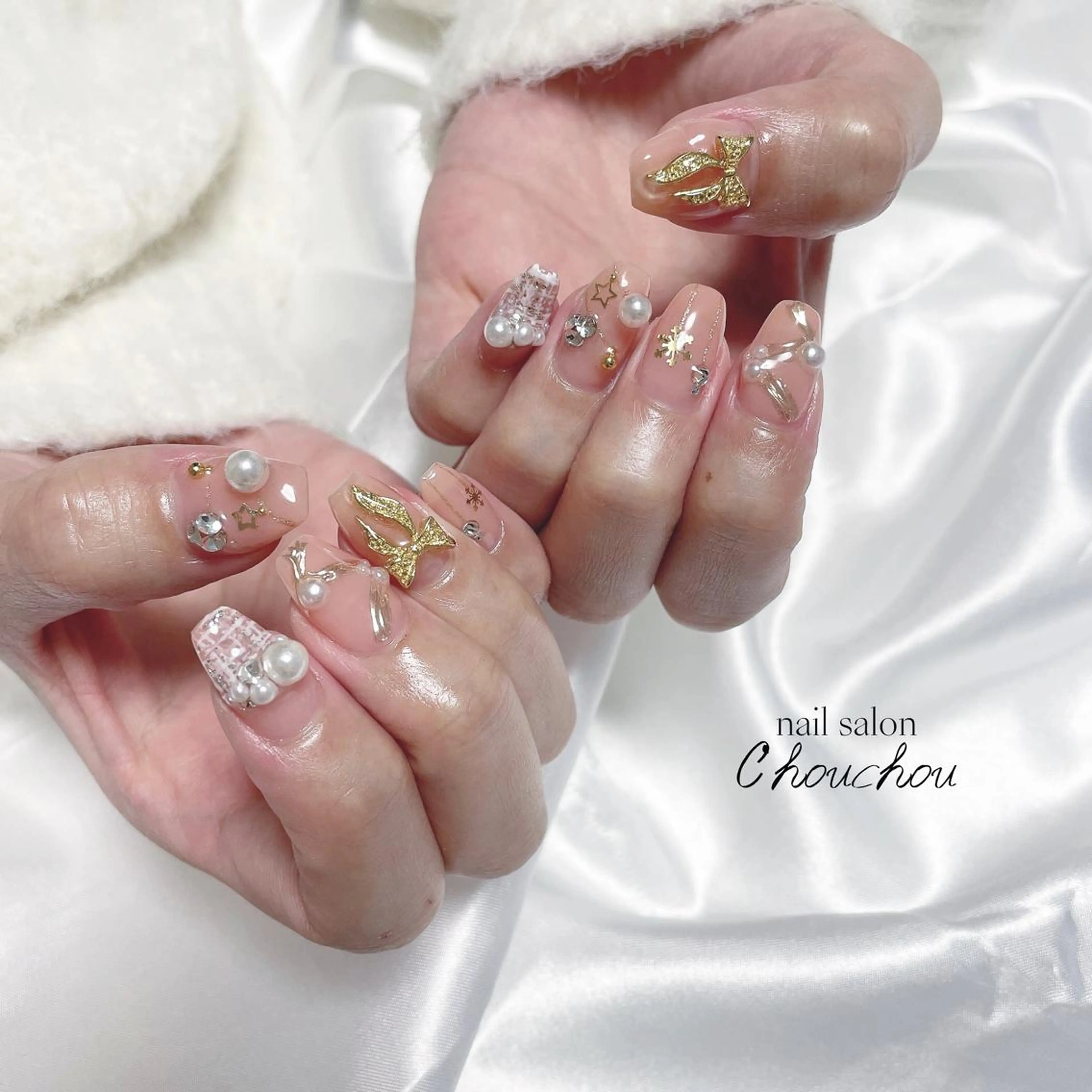 ネイル キラキラネイル C'hou chouのネイルデザイン