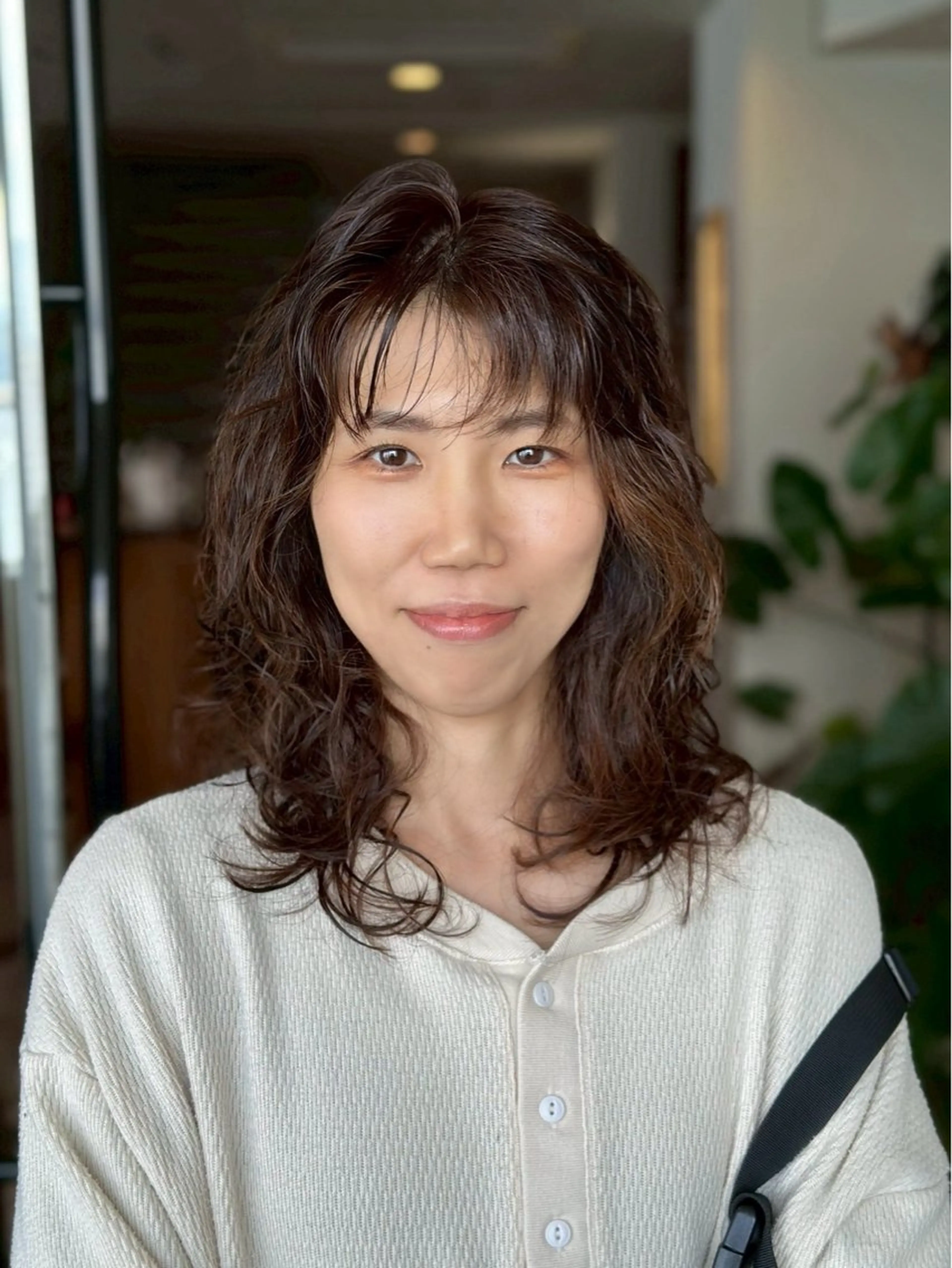 ミディアム パーマ ASAKURA所属・ASAKURA 美容室のヘアスタイル