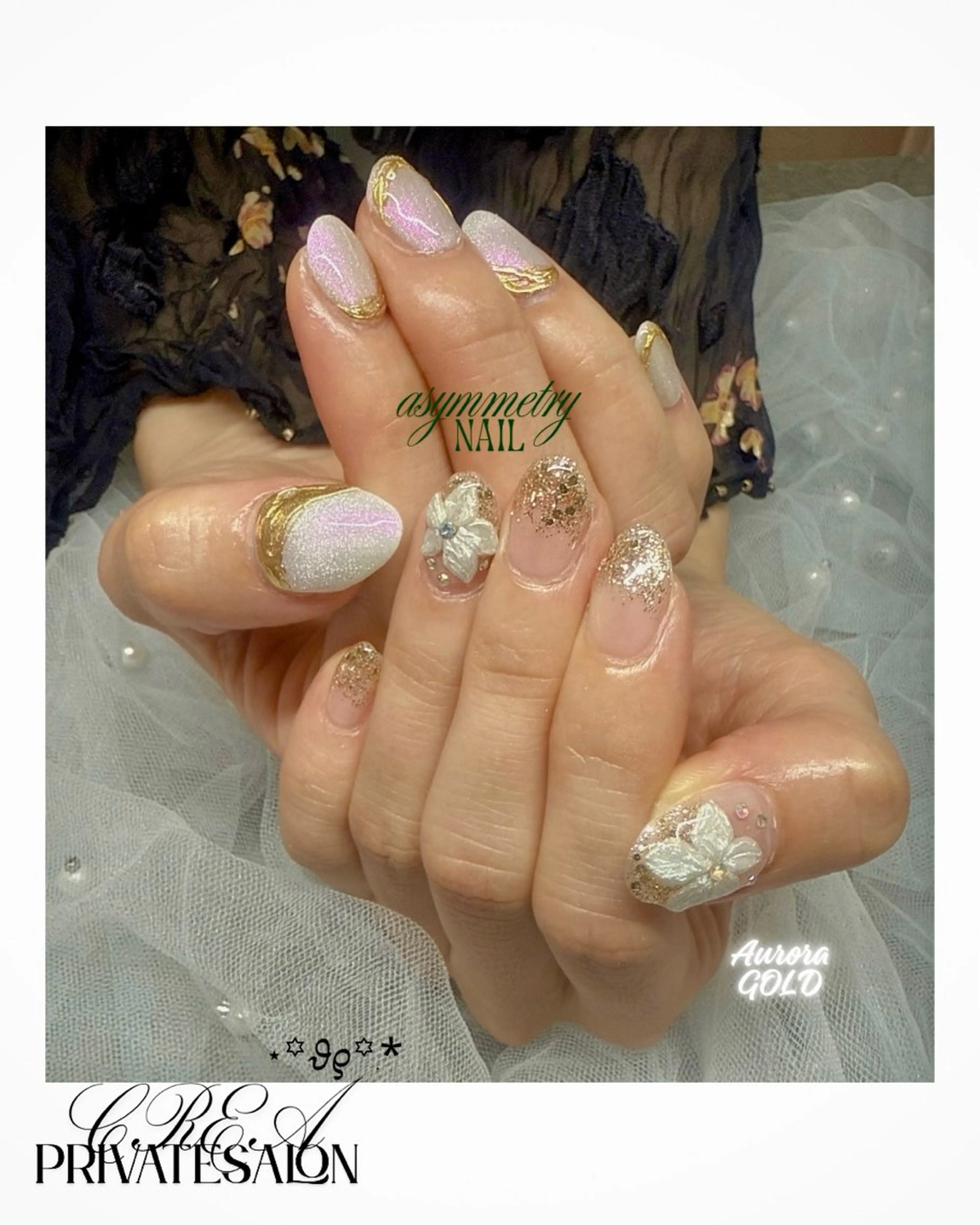 ネイル ハンドネイル CREA nailsalonのネイルデザイン