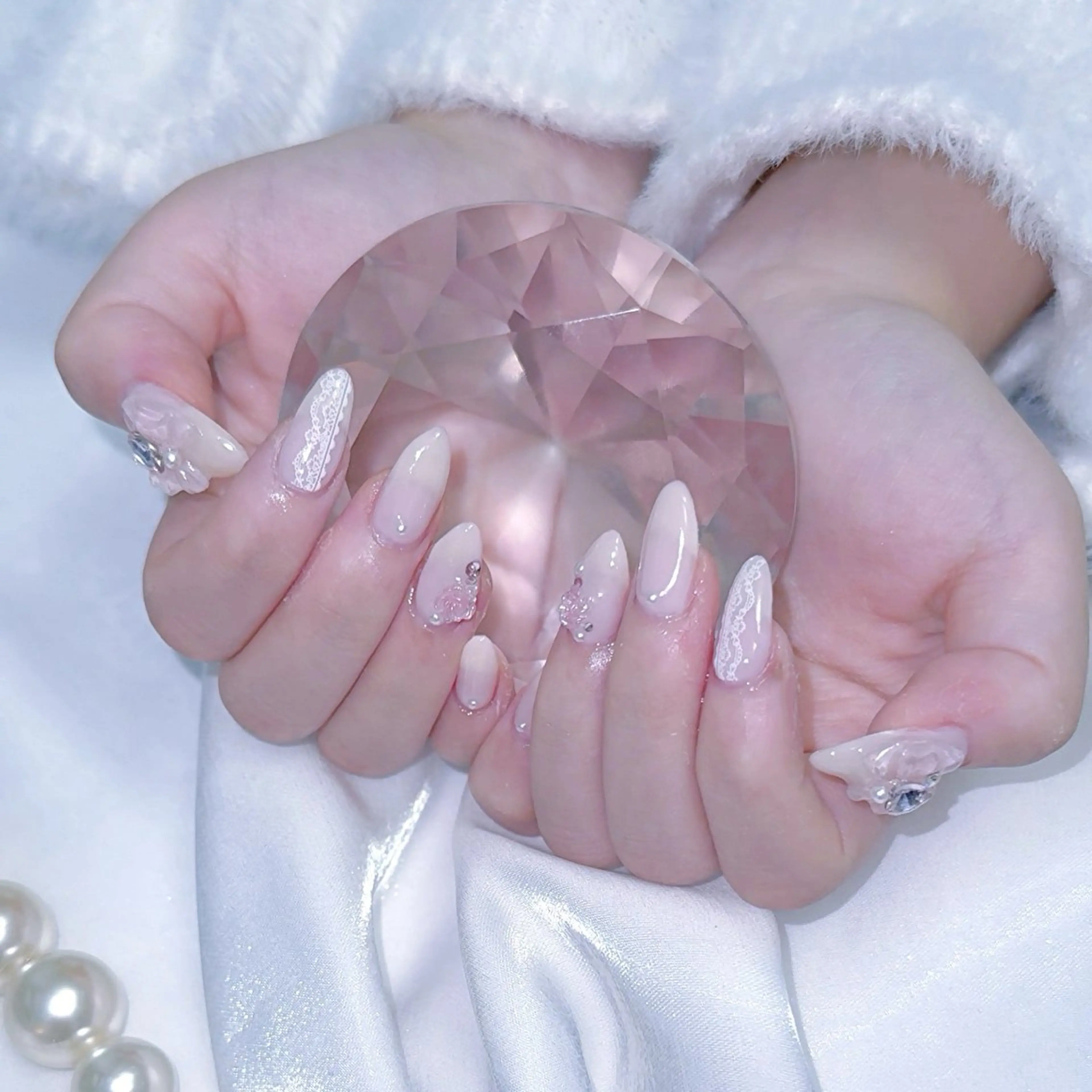 ネイル ハンドネイル Romymoon nail帆南☾ ໋のネイルデザイン