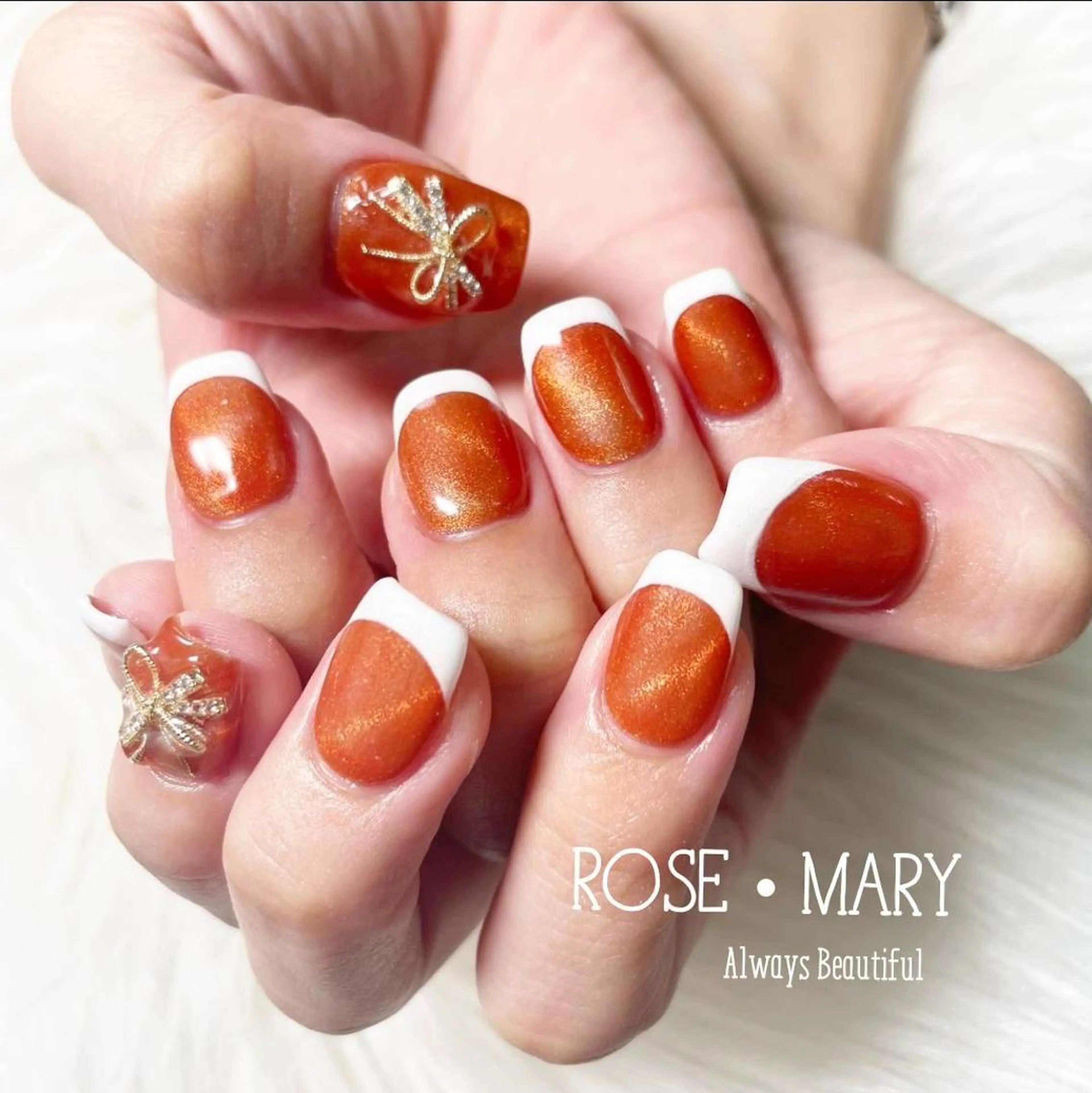 ネイル ハンドネイル ROSE・ MARY 鈴木のネイルデザイン