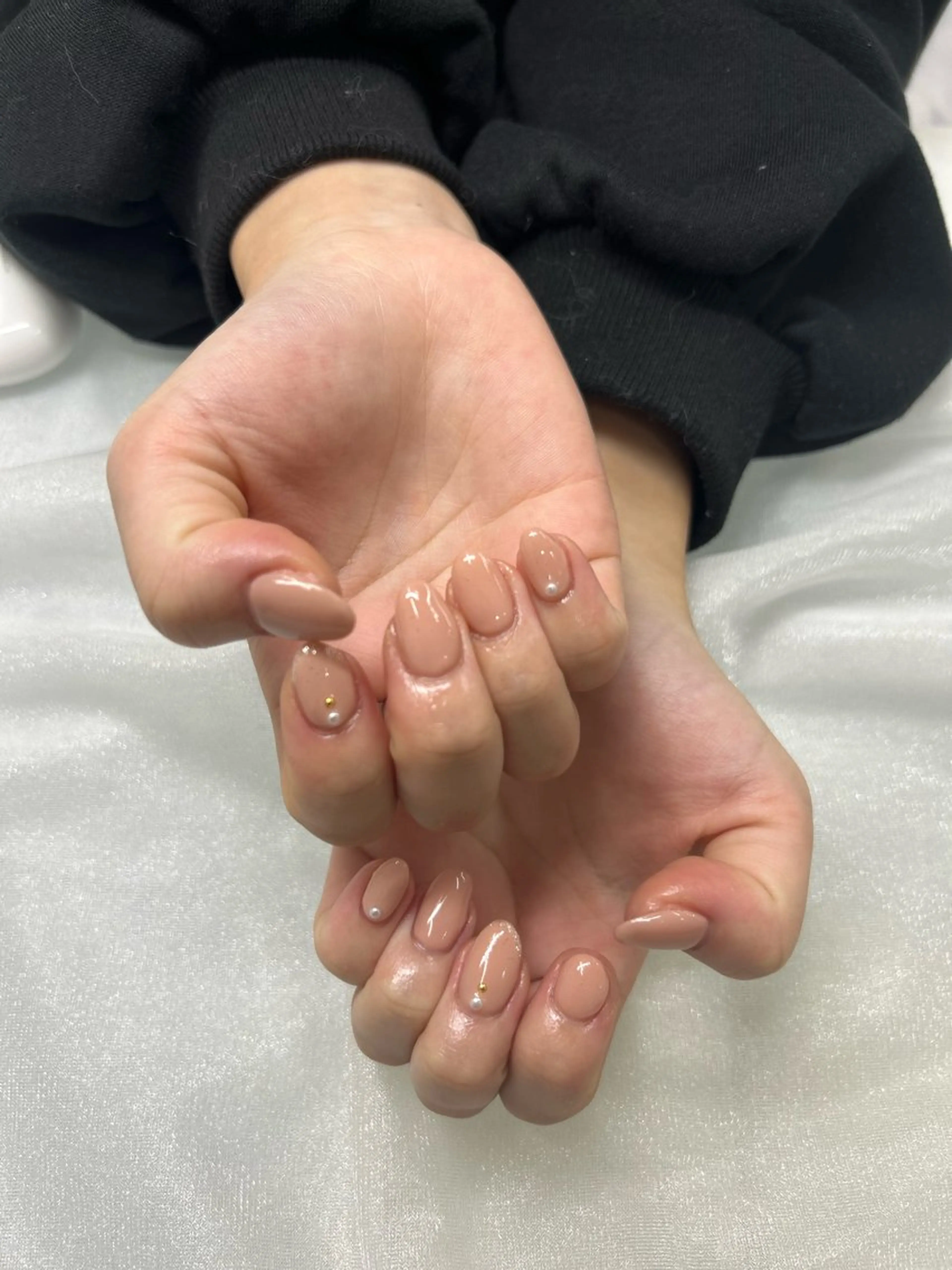 ネイル シンプルネイル 加藤 楓子のネイルデザイン