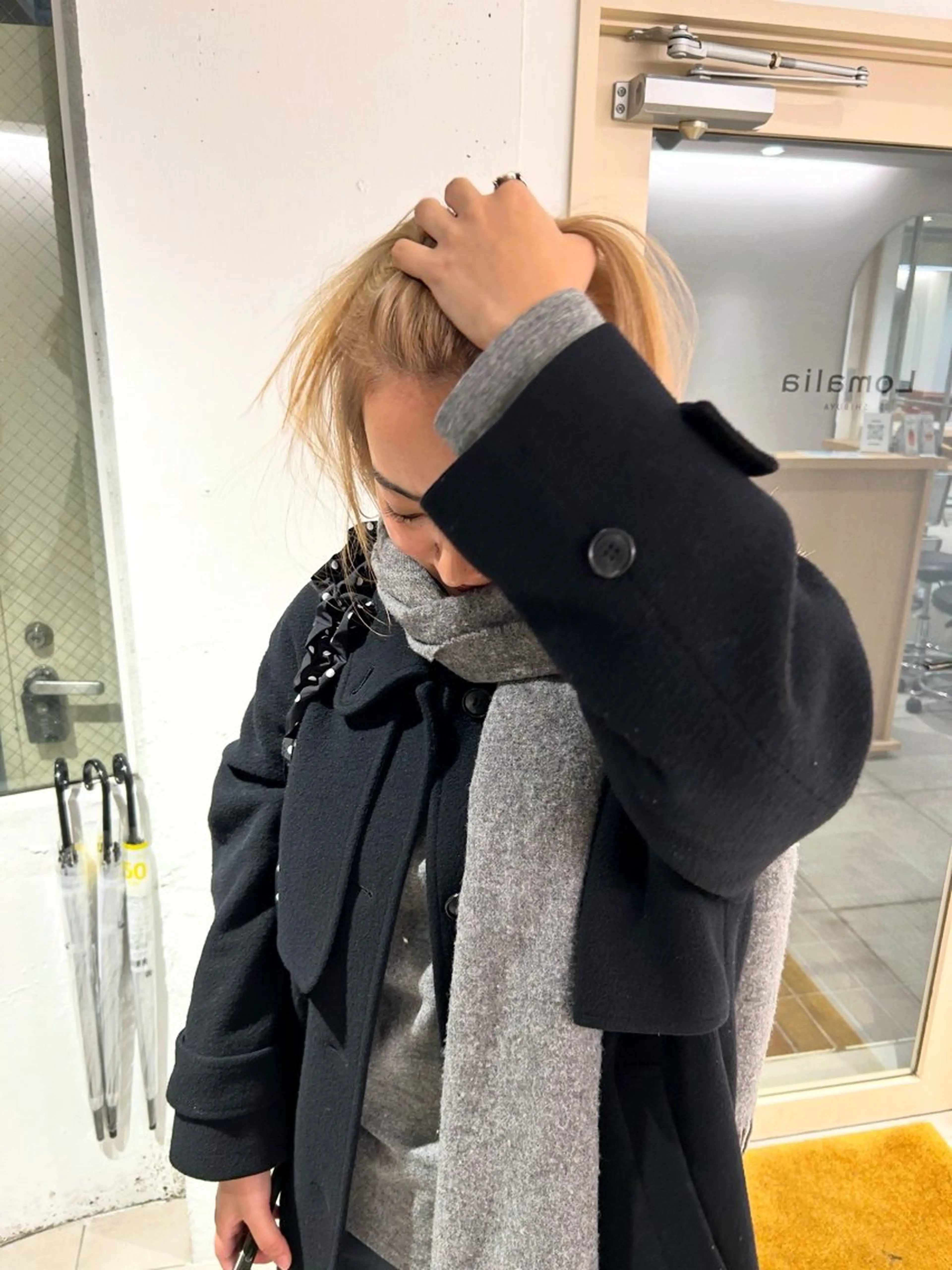 セミロング カラー ヘアカラー トリートメント ケアパーマ/ブリーチ daisukeのヘアスタイル