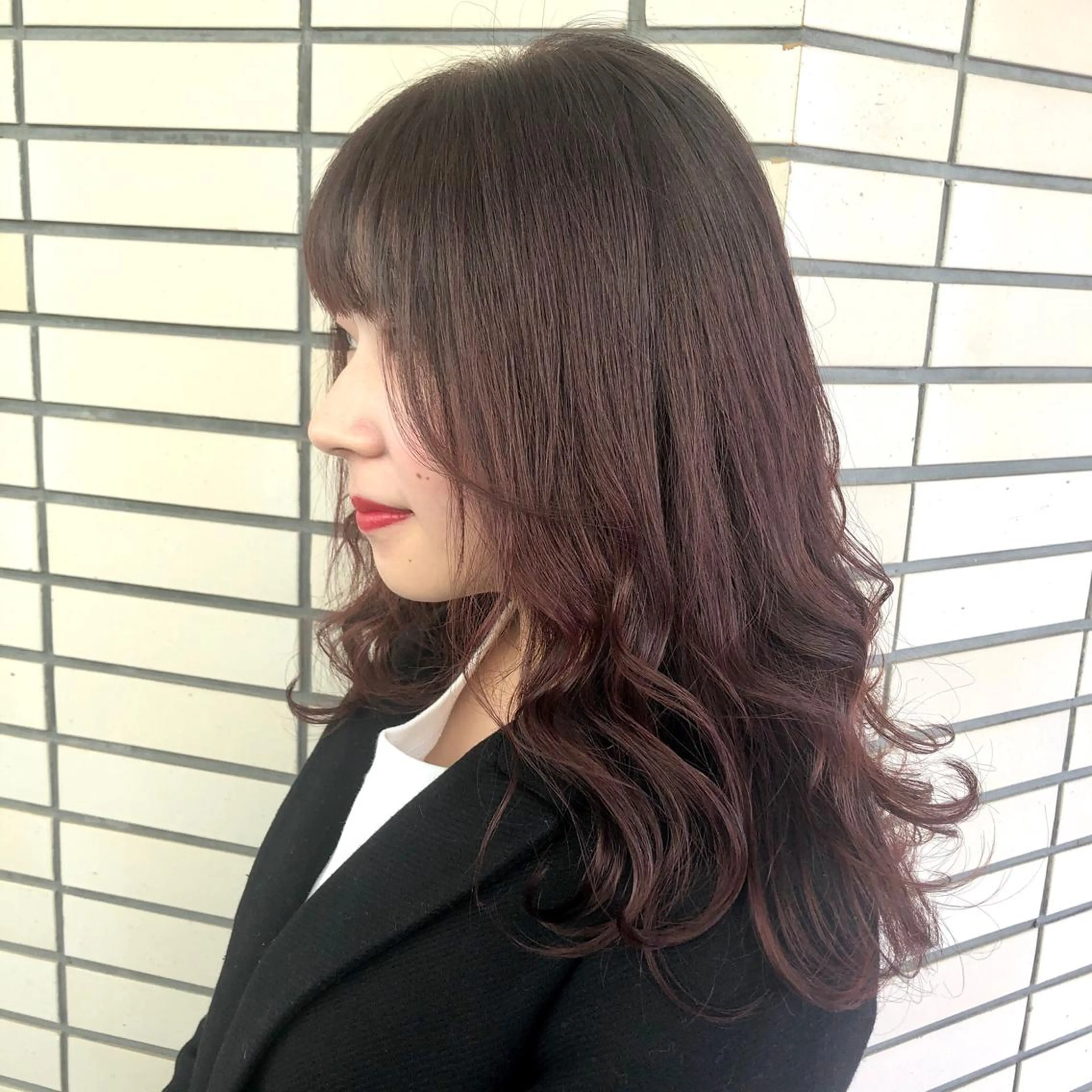 セミロング カラー ブラウンカラー ココアブラウン 2nd所属・🤍2nd🤍田所 美希のヘアスタイル