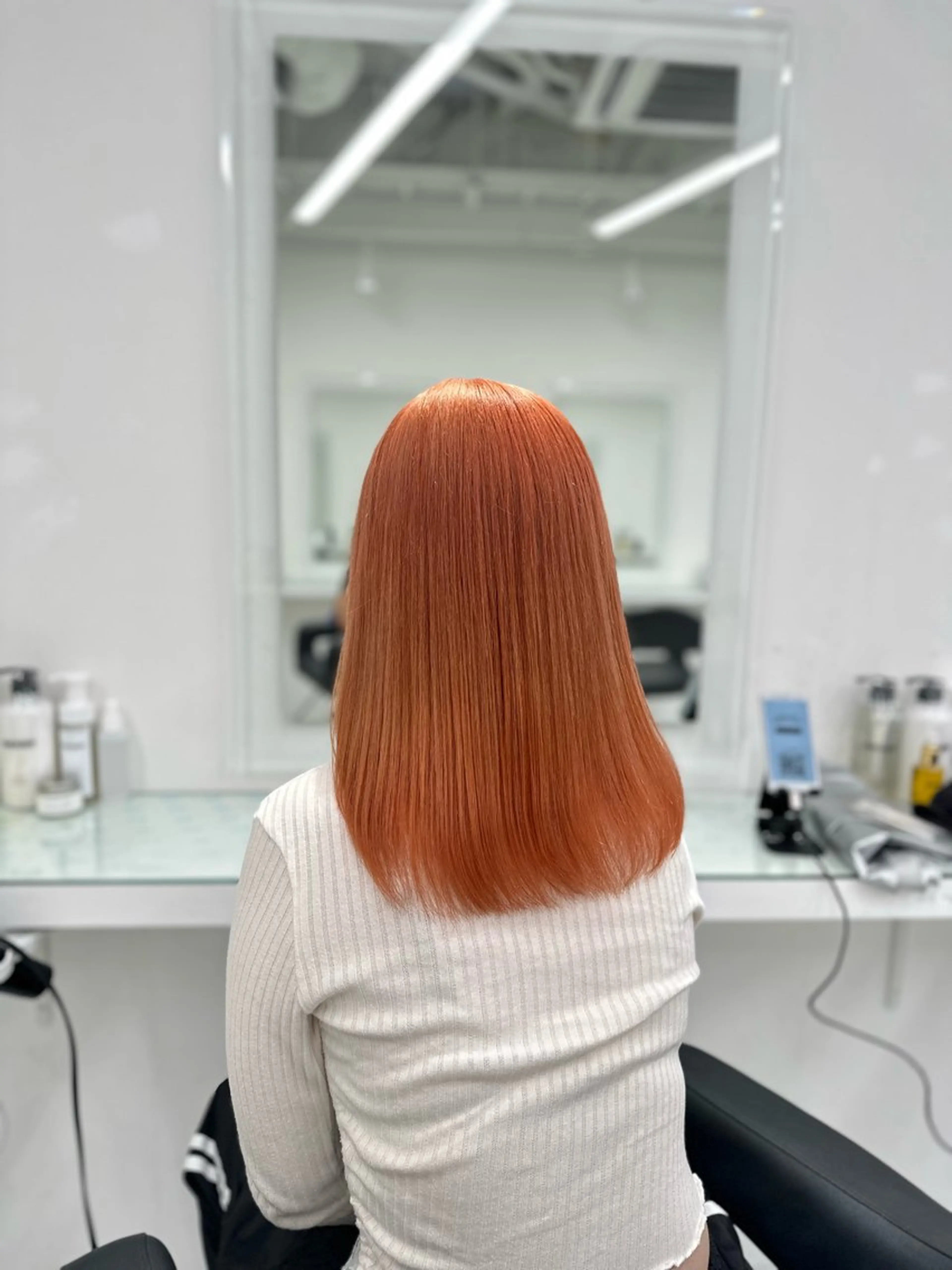 ロング カラー ヘアカラー トリートメント ヘッドスパ ヘアセット ❄最強かわいいカラー ❄️MINA❄️のヘアスタイル