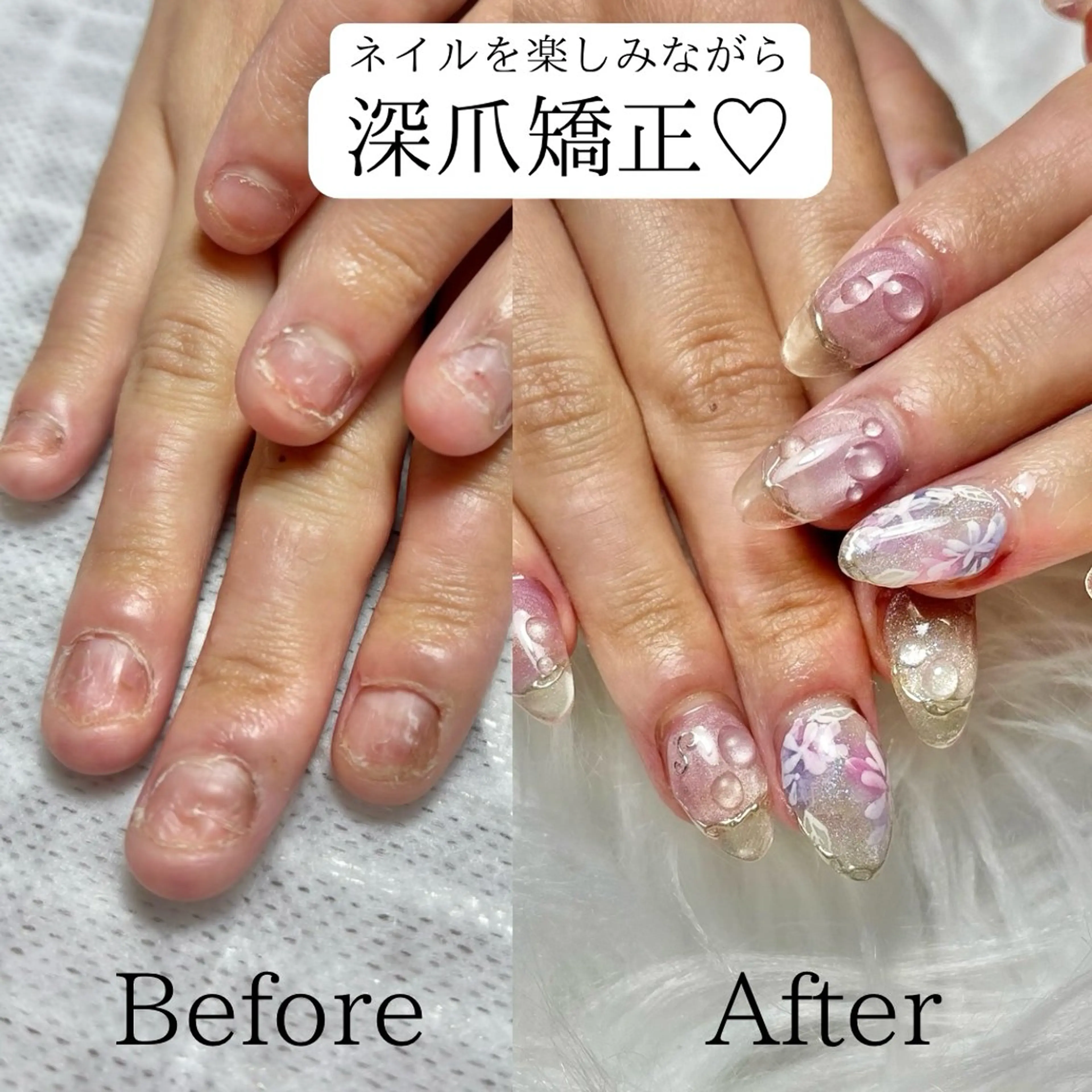 ネイル ハンドネイル Setsalon Churaku Nailist Yumie所属・【沖縄市安慶田】 🤍Yumieのネイルデザイン