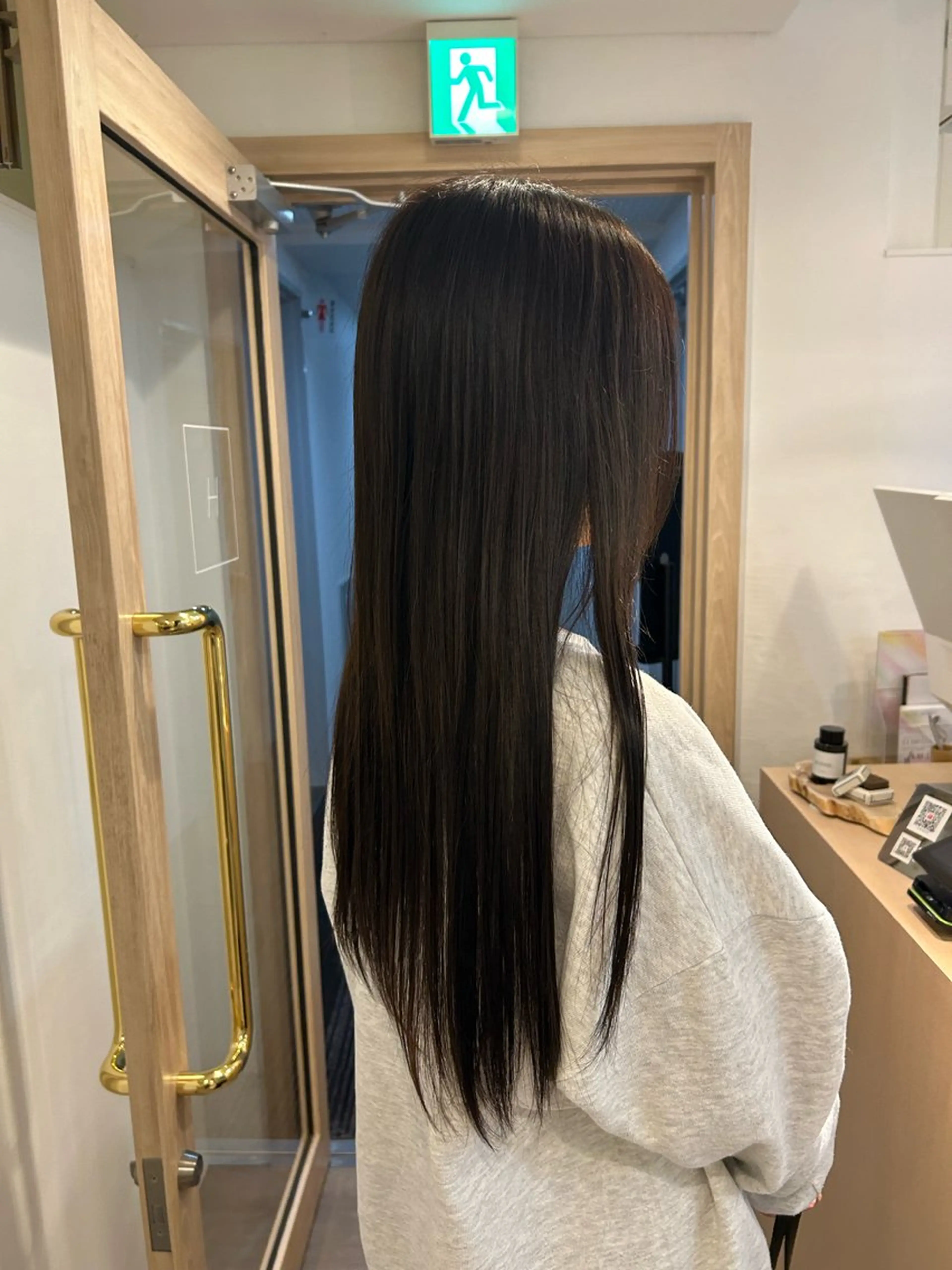 カラー ブラウンカラー オレンジ オリーブ/ ナカミネアキナのヘアスタイル