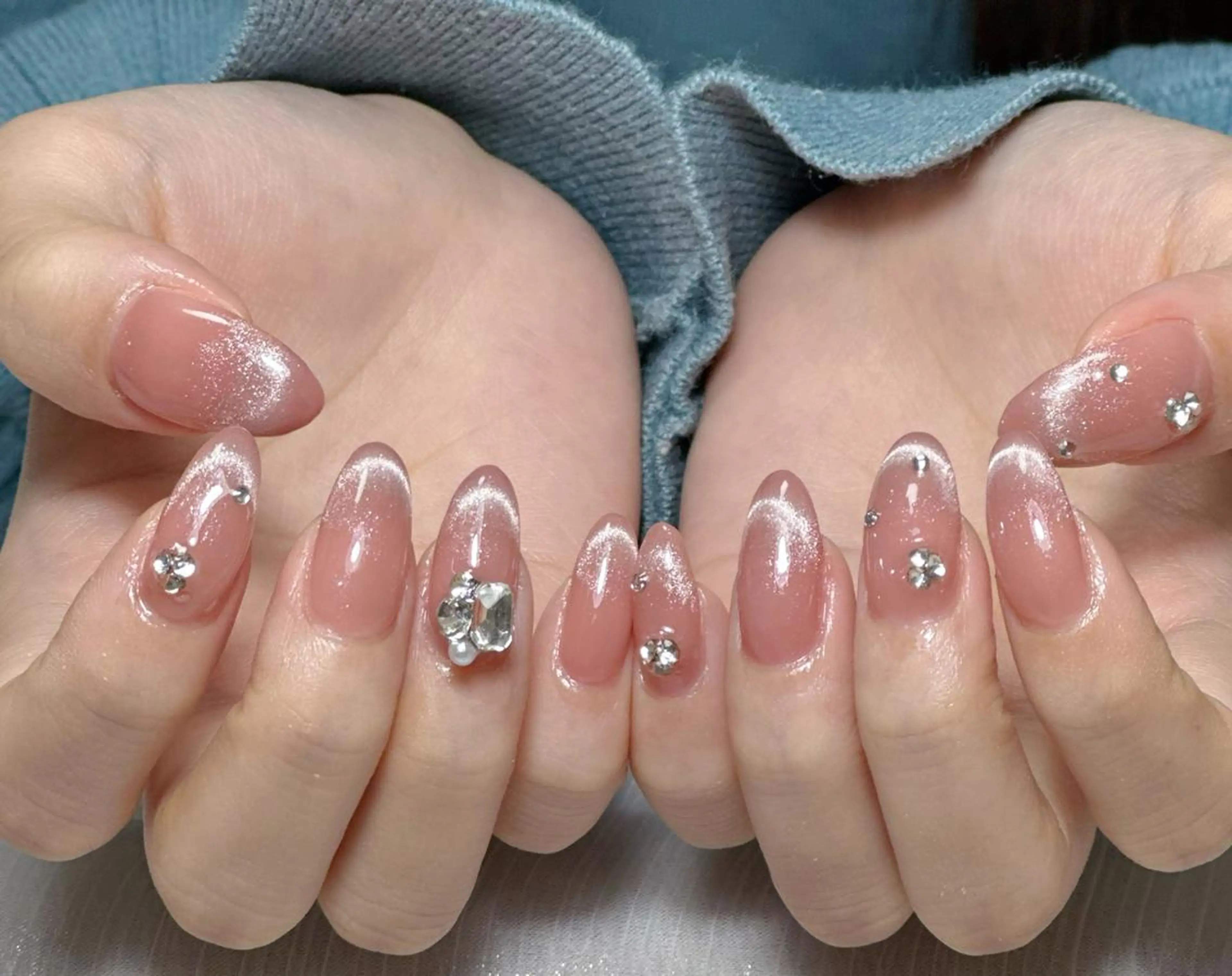 ネイル ハンドネイル ハンドケア 🍑 momo_nailのネイルデザイン
