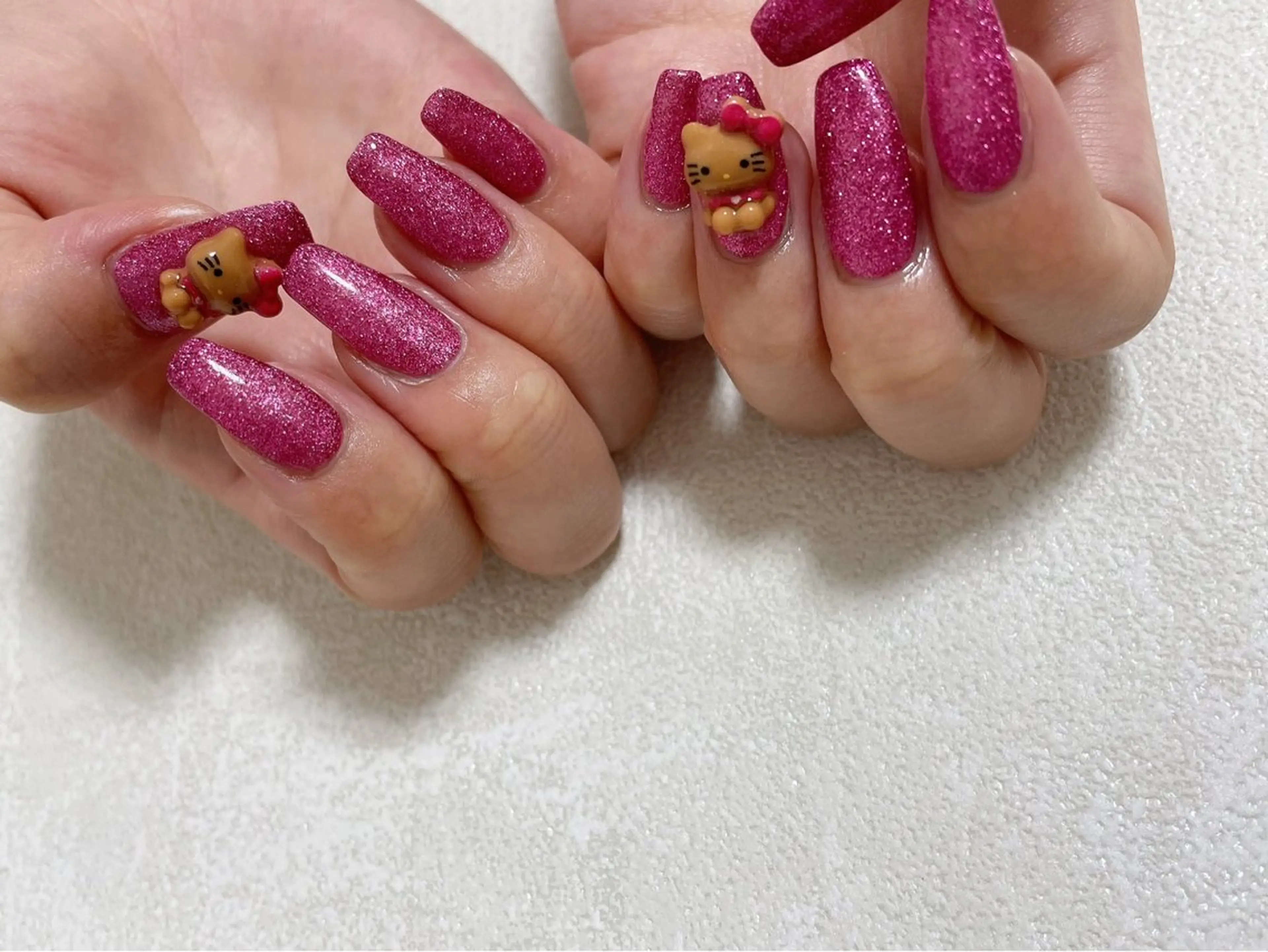 ネイル オーロラネイル フットネイル フレンチネイル ジェルネイル ラメ(グリッター) ハンドネイル Mogu nail 二子玉川のネイルデザイン