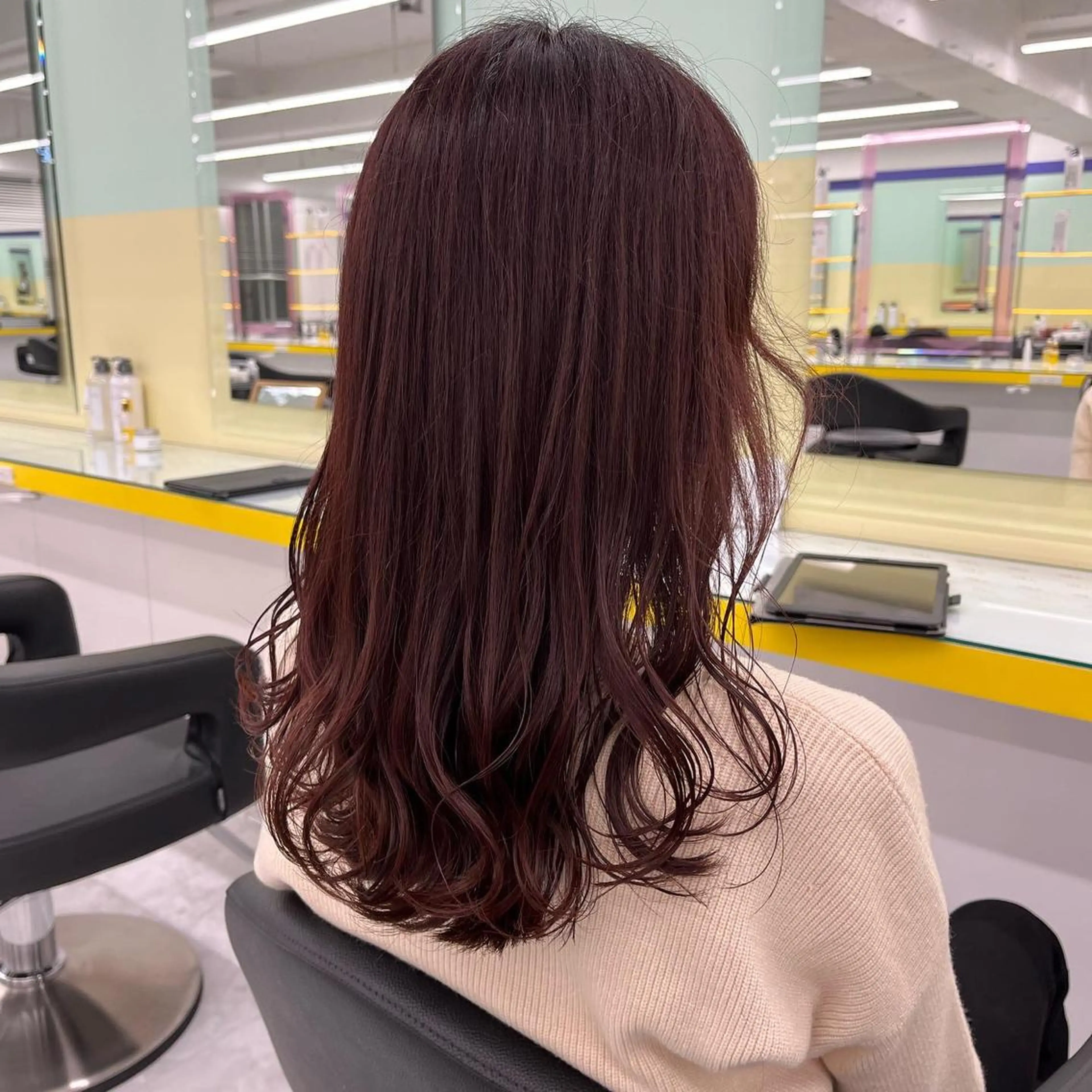 ロング カット ヘアカラー トリートメント ヘッドスパ ヘアセット 🌿透明感カラー‪ 縮毛矯正✨かずきのヘアスタイル