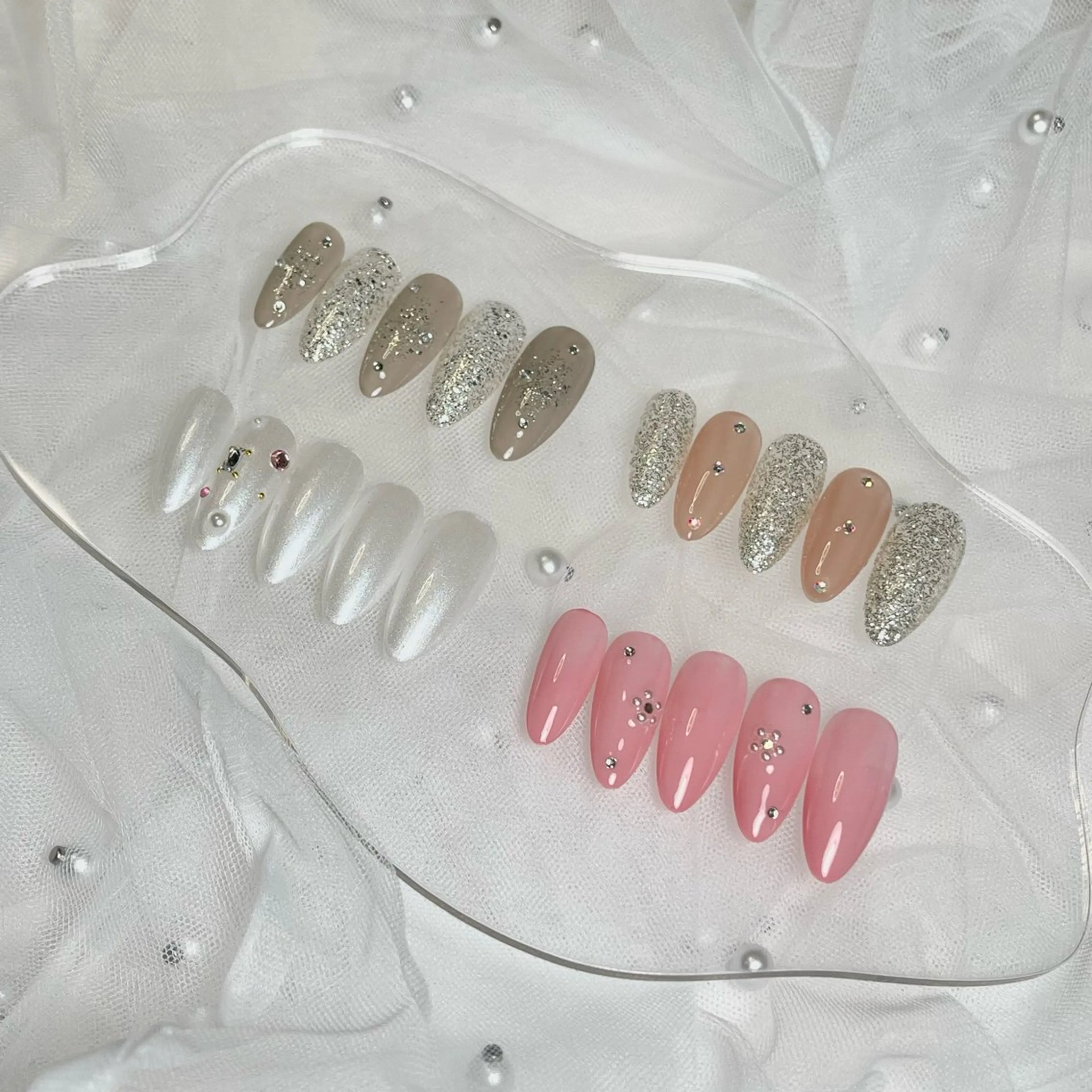 ネイル 韓国ネイル シンプルネイル ワンホンネイル ハンドネイル RE SALONのネイルデザイン