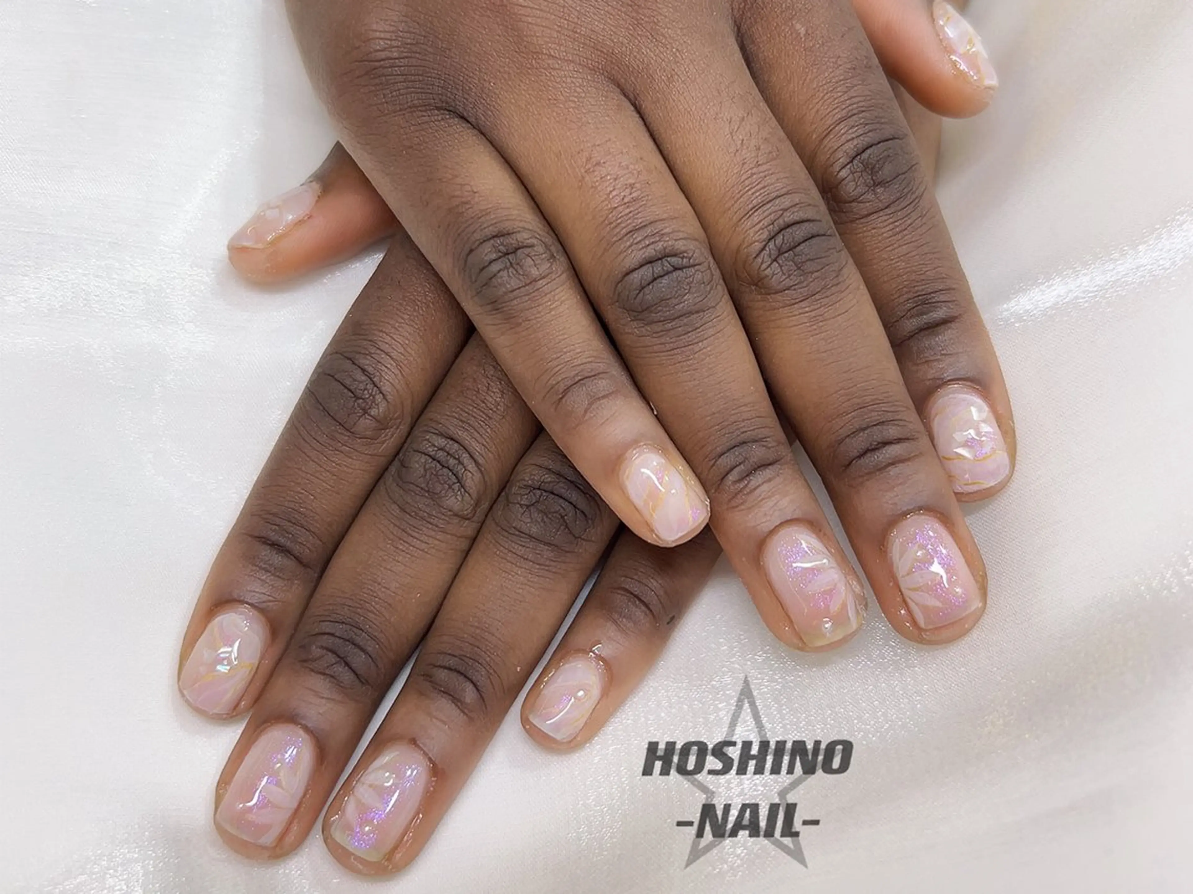 ネイル キラキラネイル オフィスネイル ワンカラーネイル ピンク 春ネイル ハンドネイル ★HOSHINO NAIL★ナナミのネイルデザイン