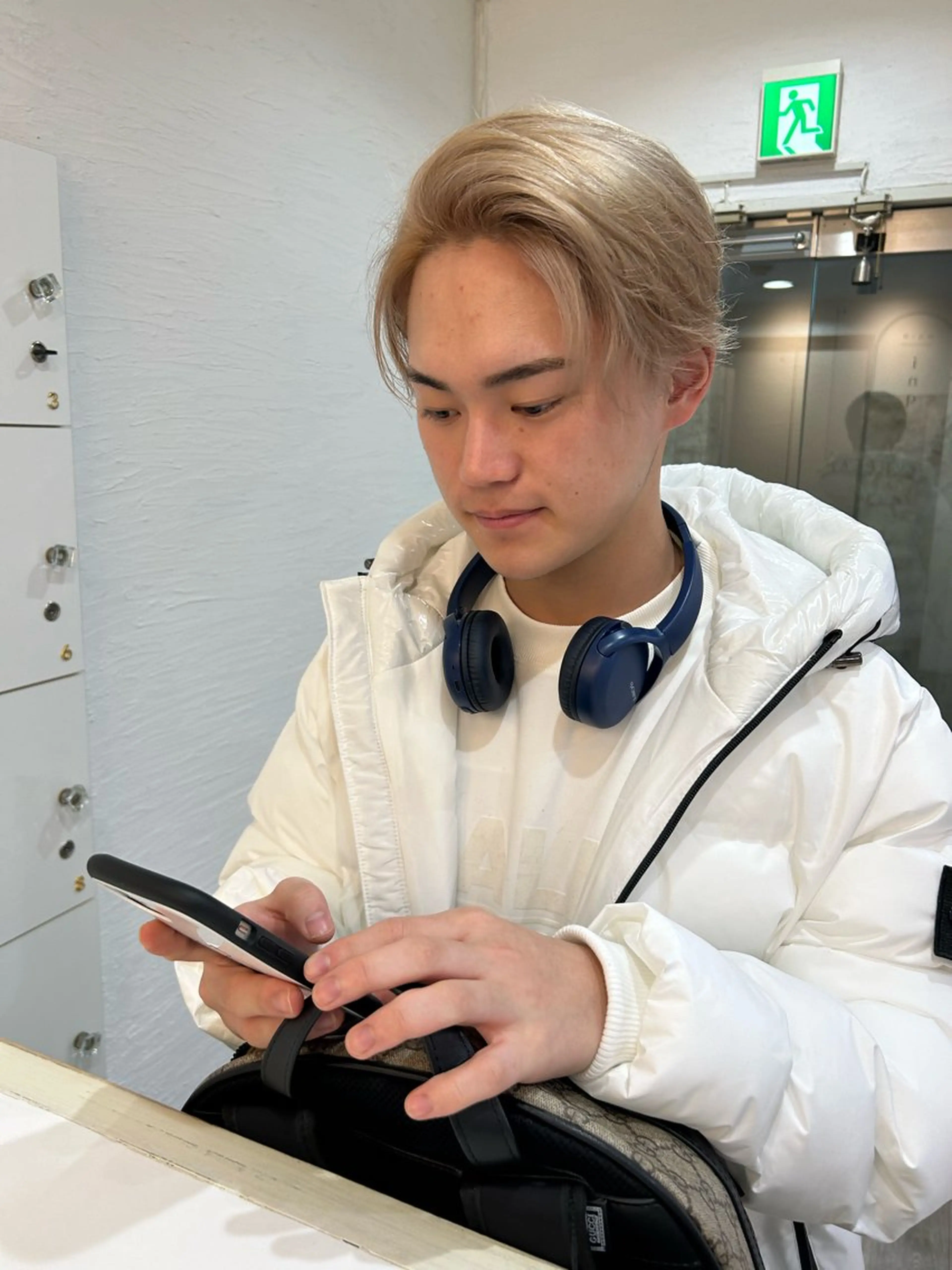 カラー メンズ inq sakae所属・りん🌷︎名古屋 透明感カラー/カットのヘアスタイル