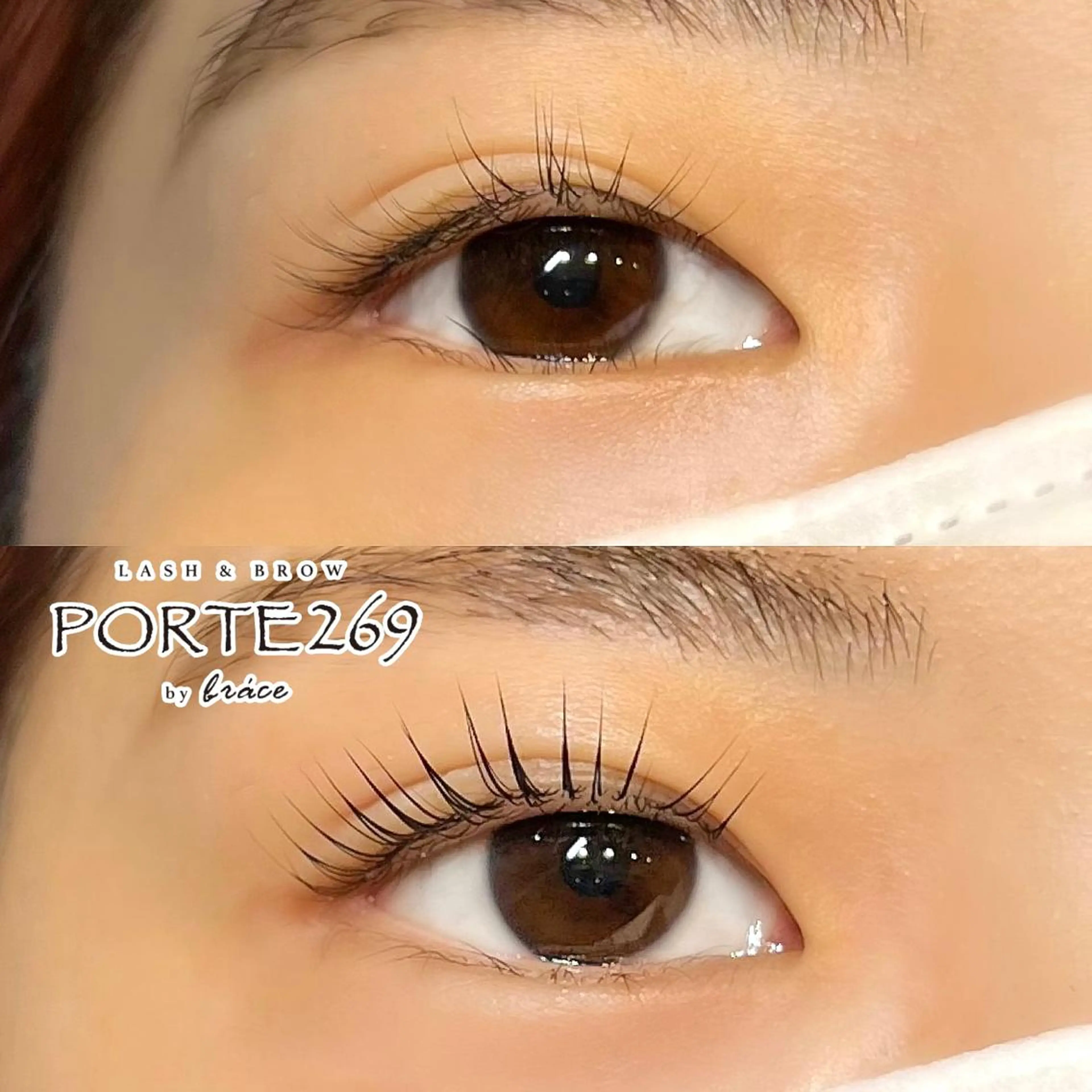 パーマ マツエク・マツパ Lash&brow PORTE269あべの店所属・吉原 果帆のマツエク・マツパデザイン