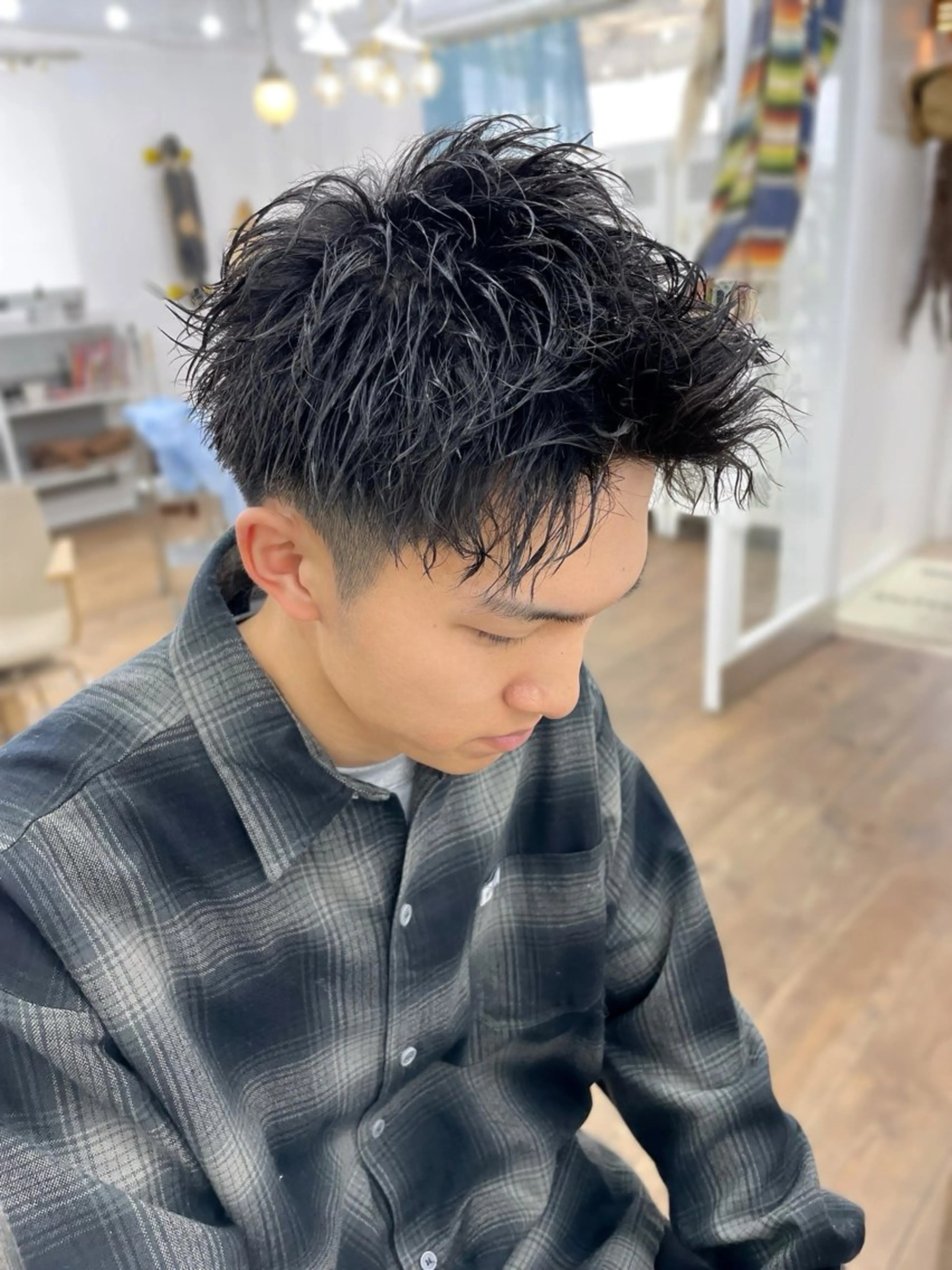 ショート ショートヘア カット メンズ特化サロン taiseiのヘアスタイル