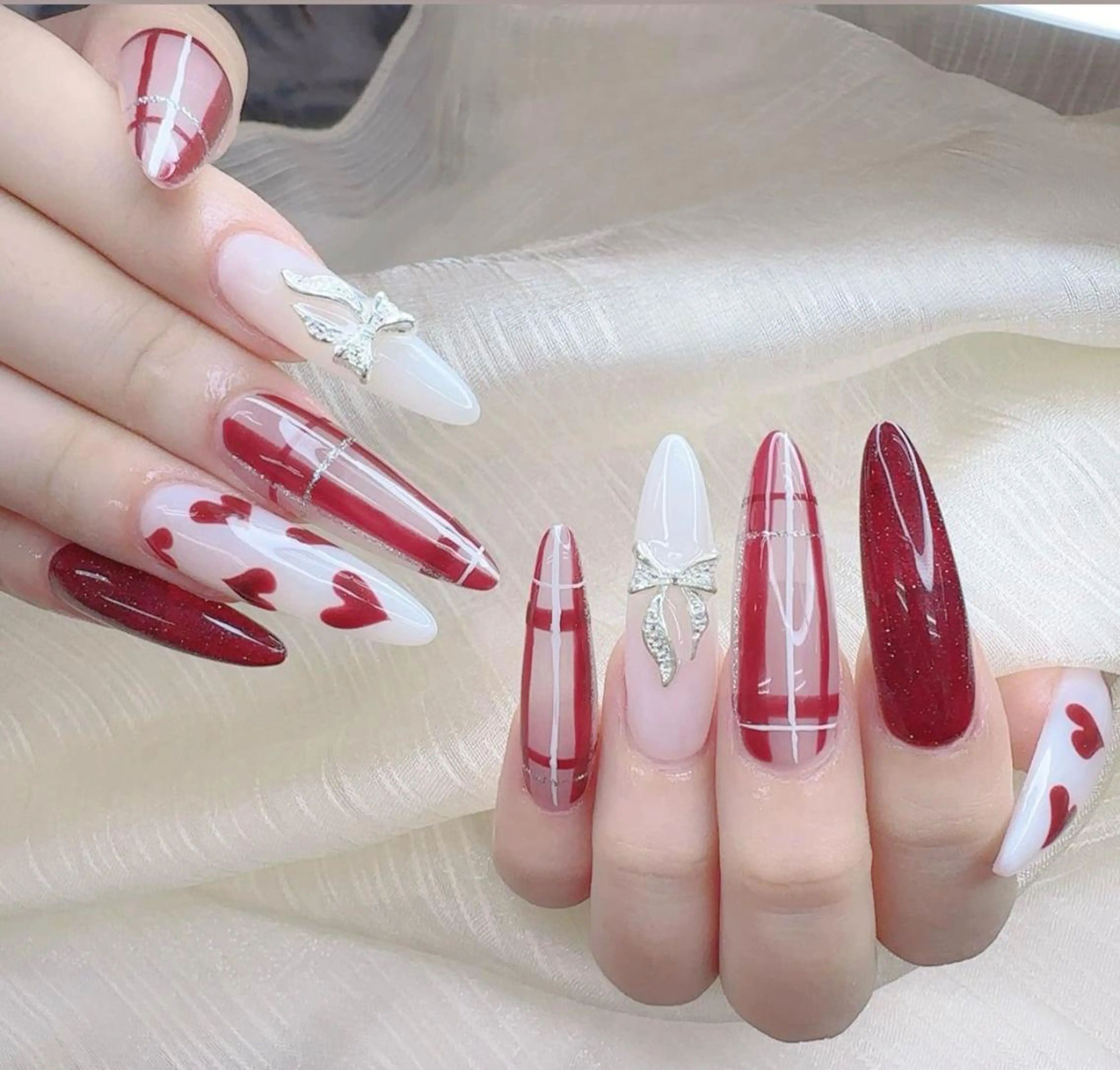 【超人気NO.2】チップ長さだし🌸120分 💅🏻8本やり放題(時間内デザインOK)🌸の写真