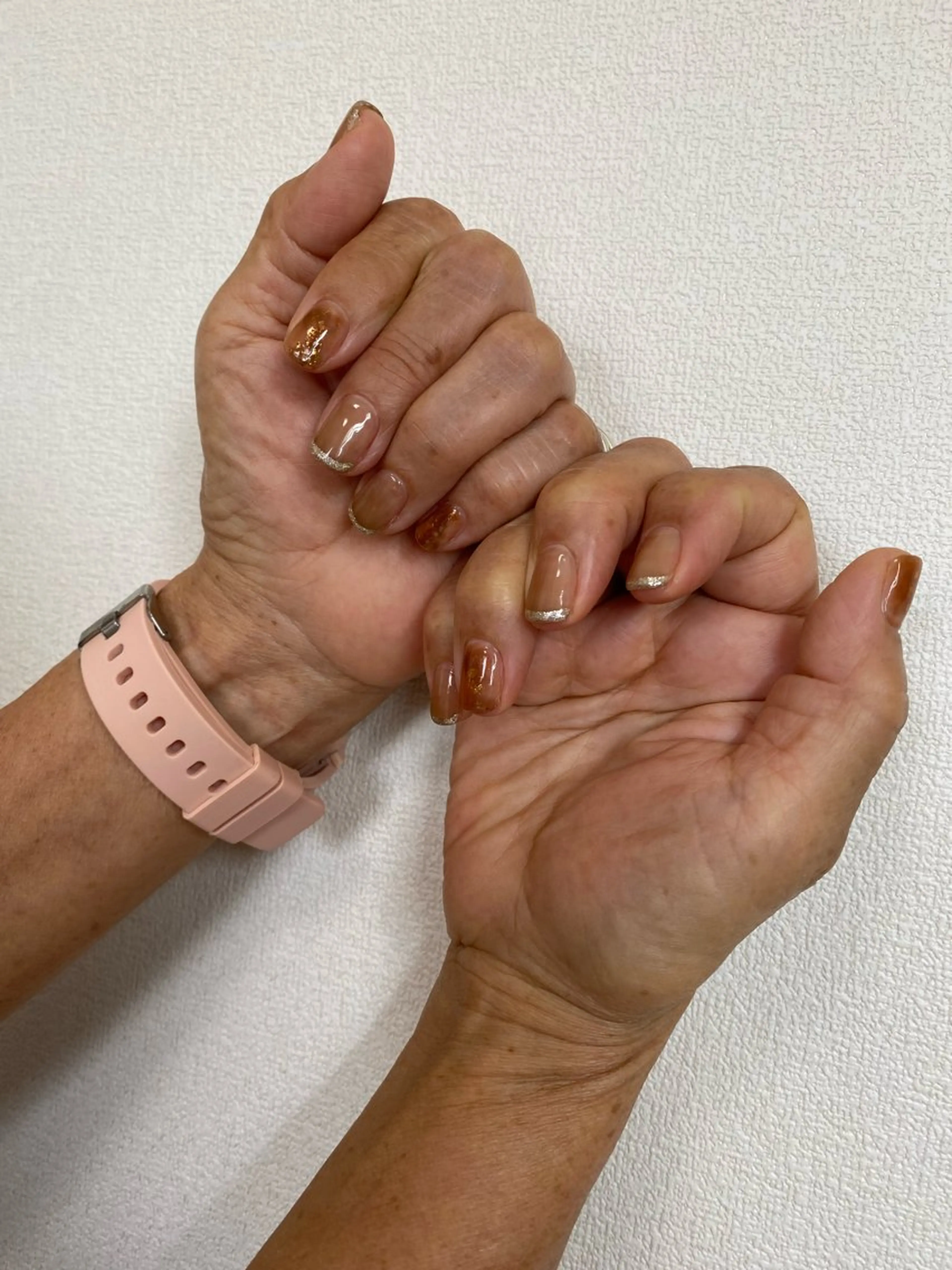 ネイル べっ甲ネイル 自宅サロン FeelFreeのネイルデザイン