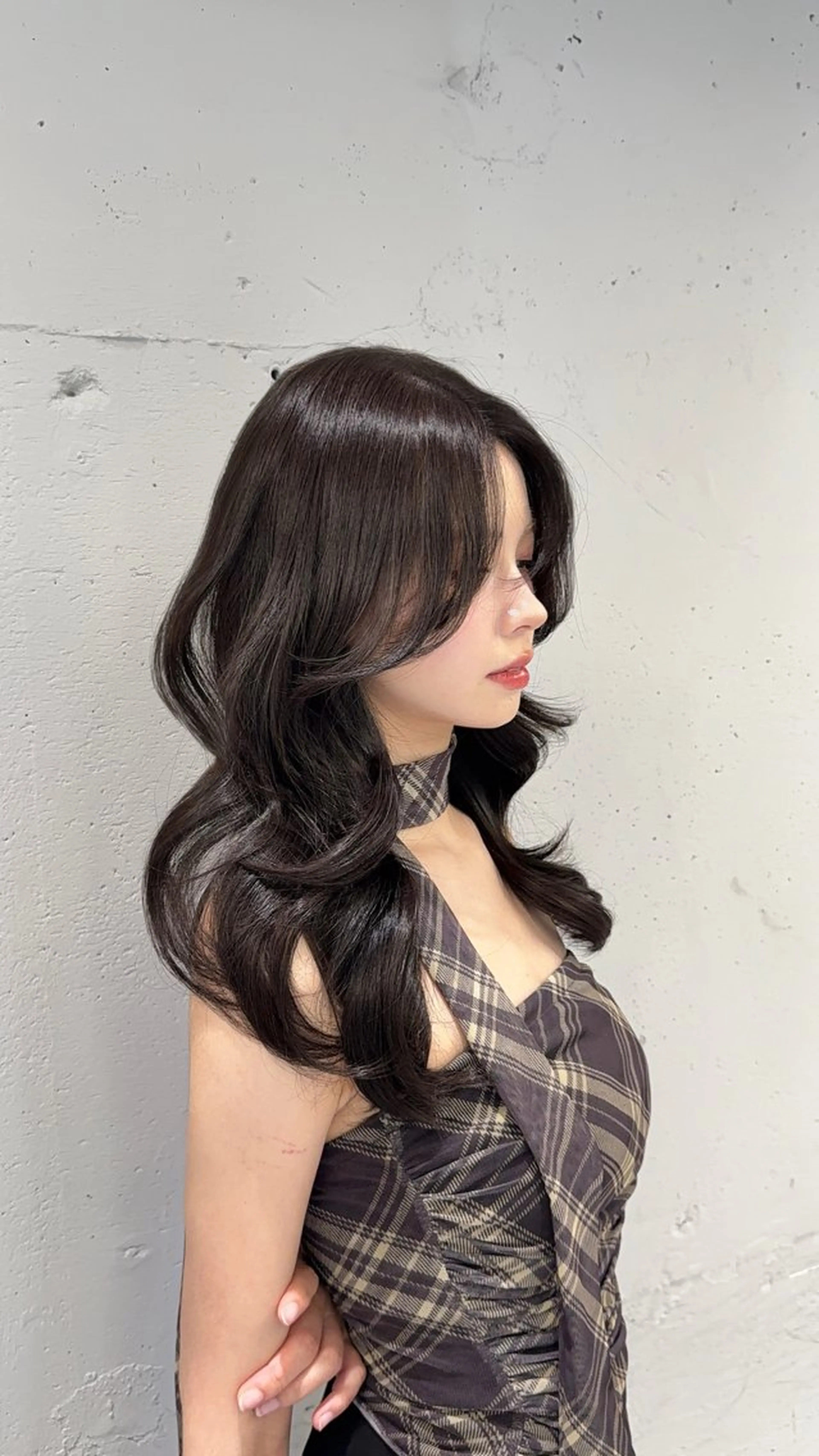 ロング カラー ヘアアレンジ RioN/網紅ヘア 🩶透明感艶カラーのヘアスタイル