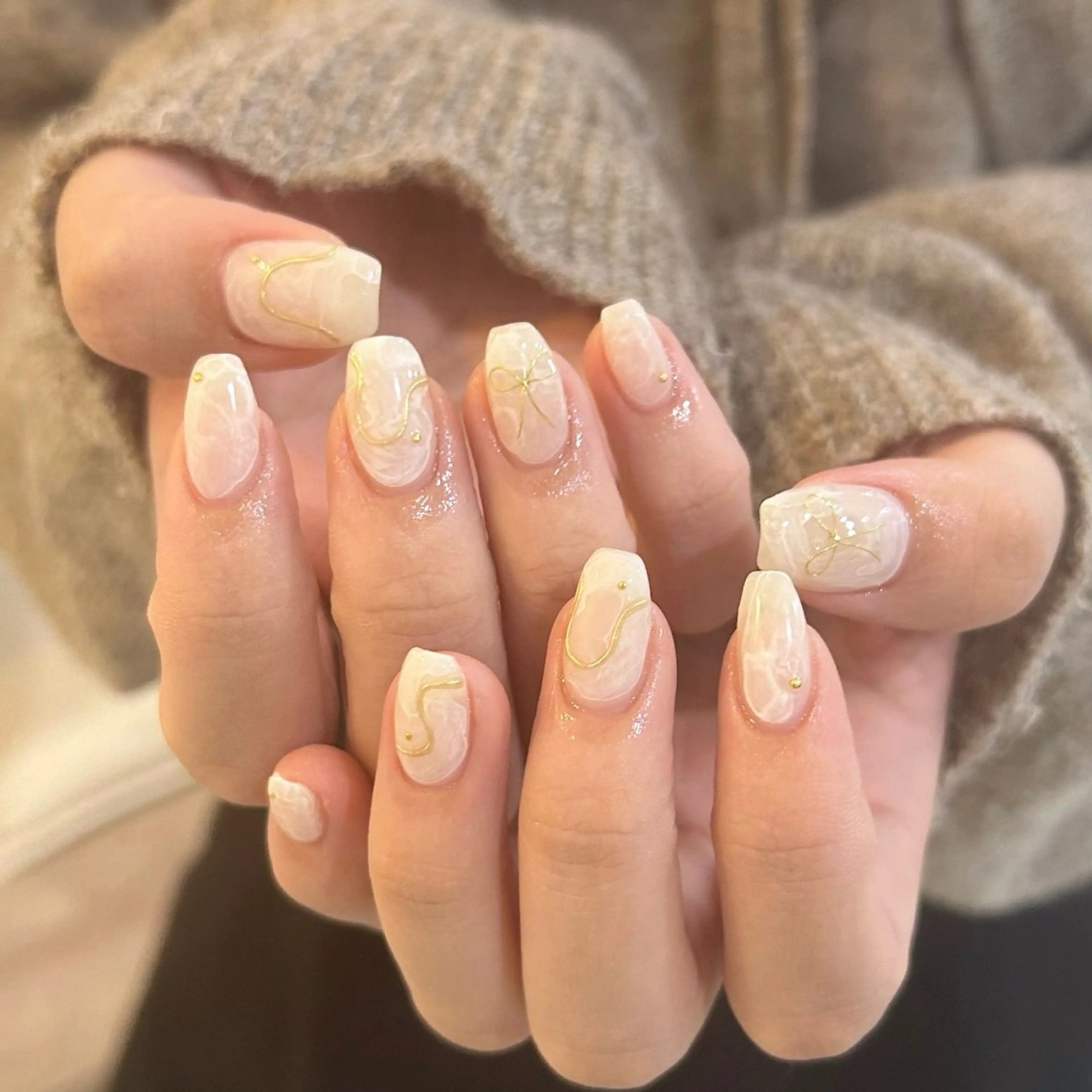 ネイル ハンドネイル 徳永 紗良のネイルデザイン