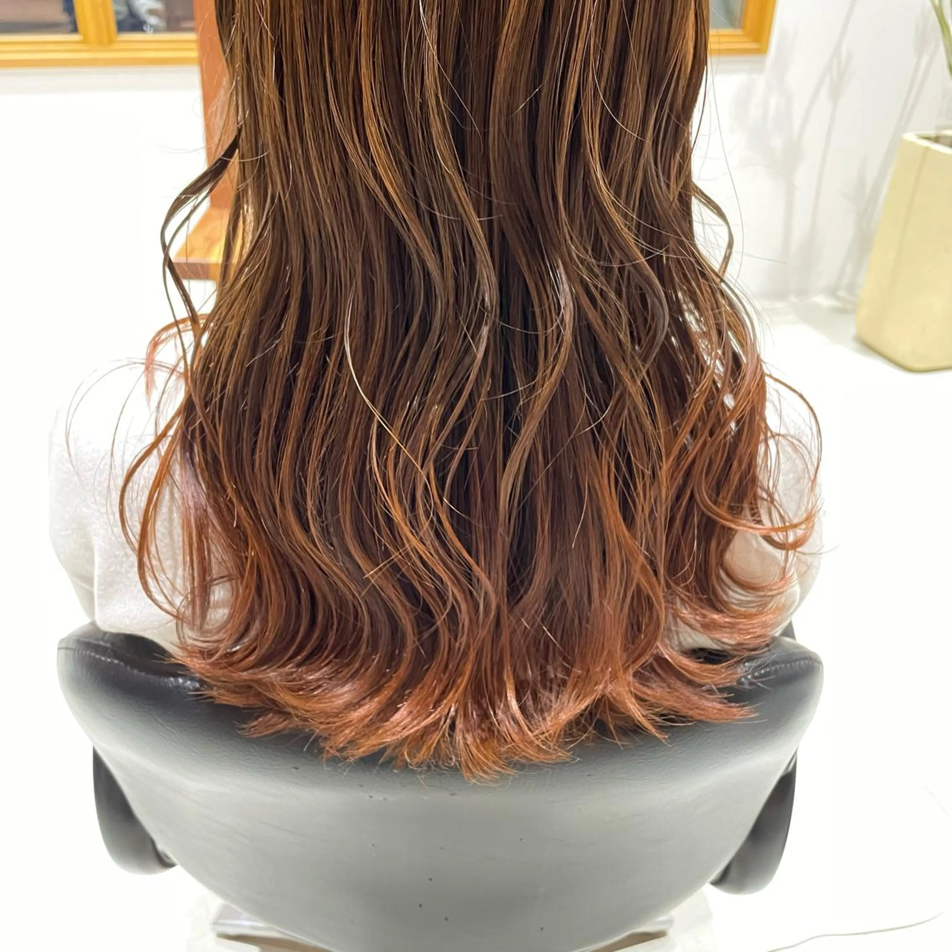 ロング カラー SOU所属・ふるかわ れなのヘアスタイル