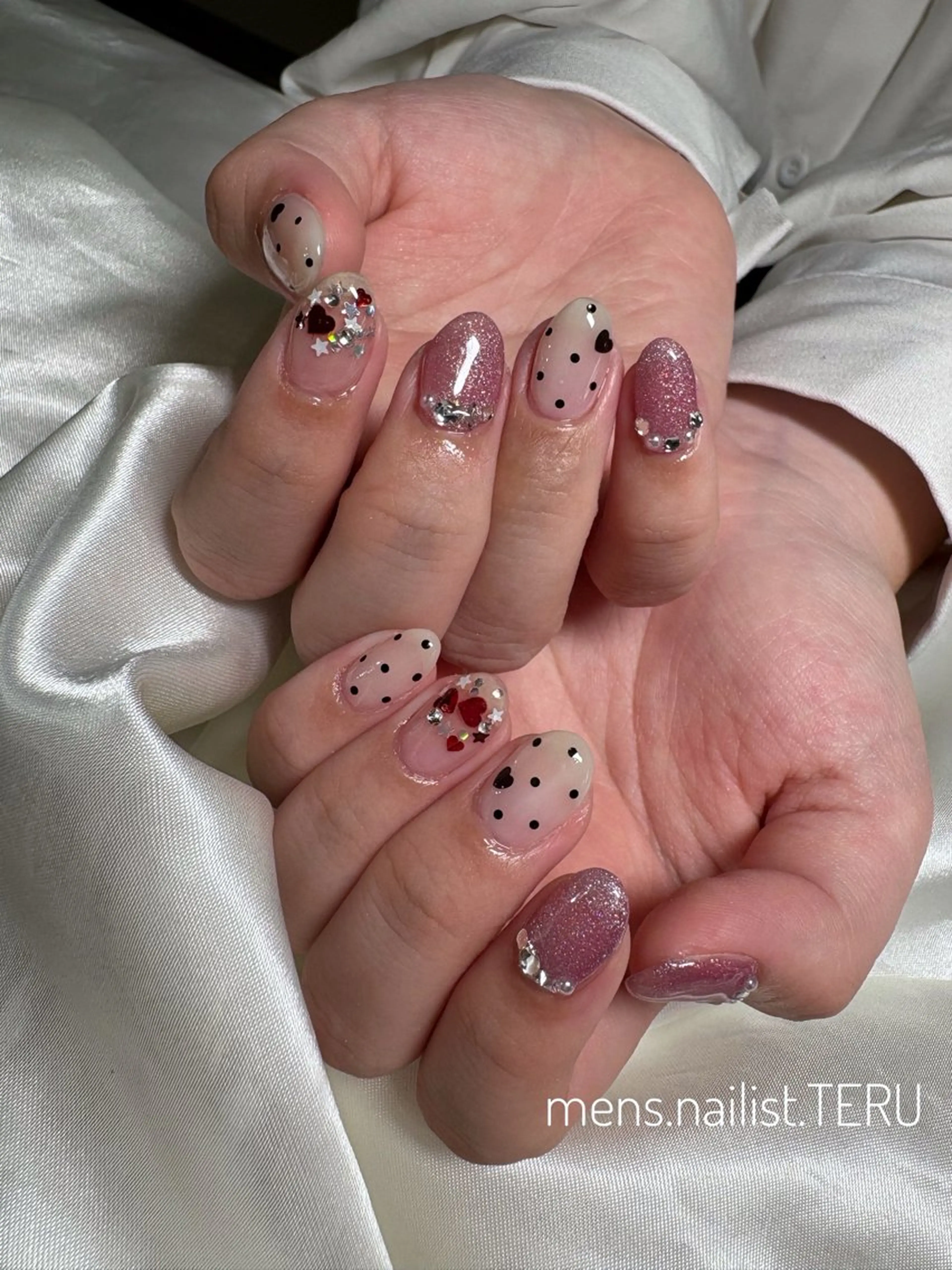 ネイル メンズネイル nail salon ETERNAL所属・メンズネイリスト TERUのネイルデザイン