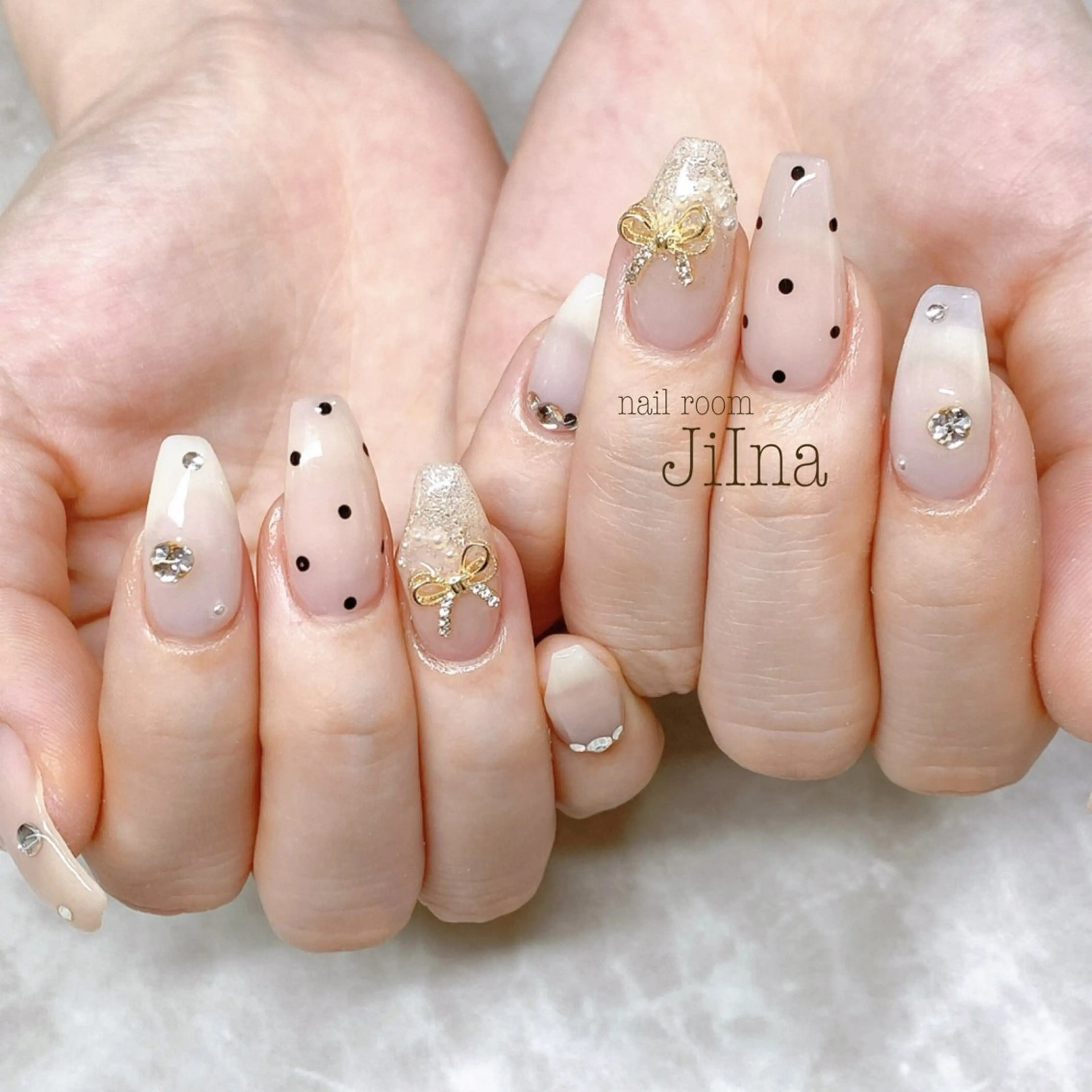 ネイル 持ち込み JiIna nailのネイルデザイン