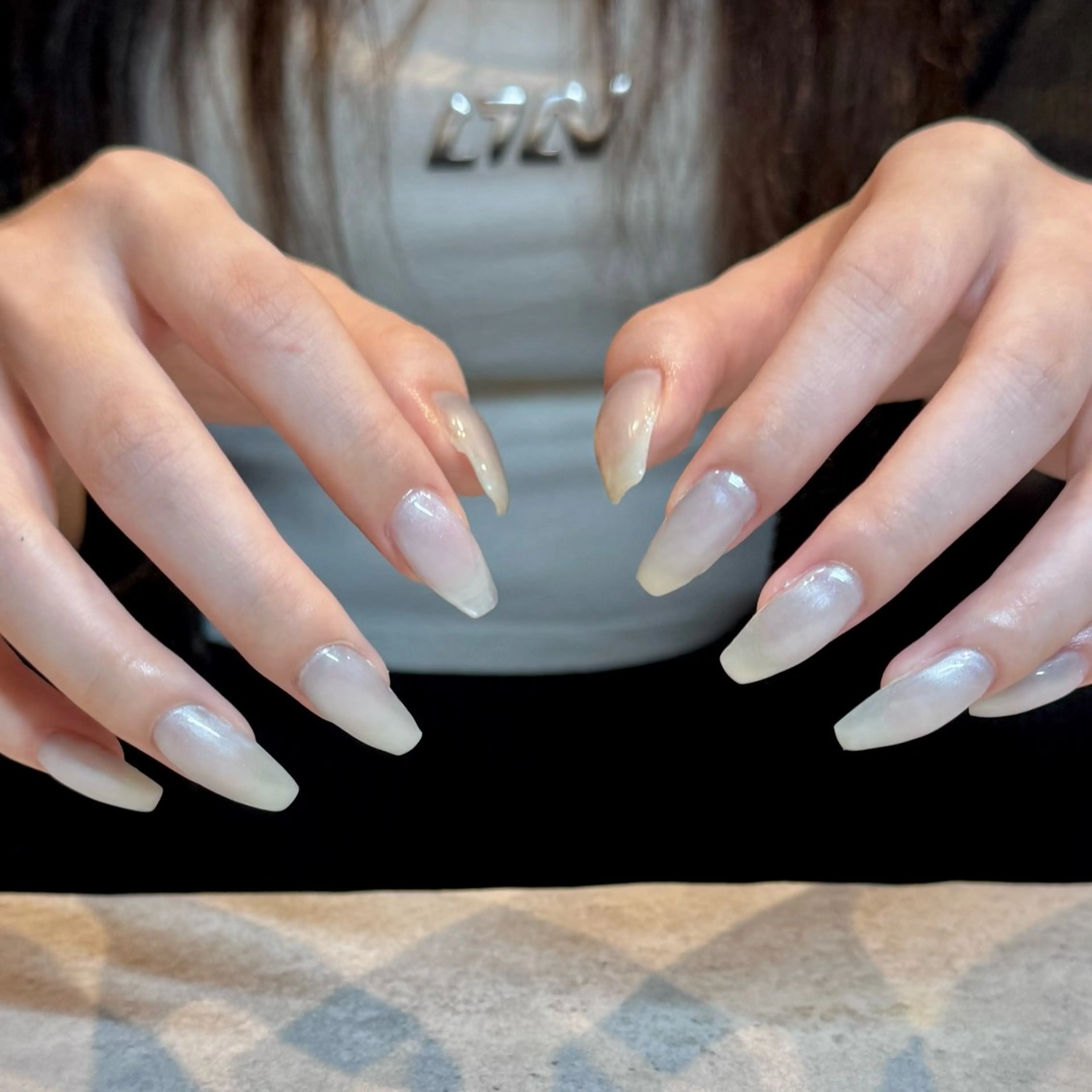 ネイル ロングネイル ハンドネイル MAAYA W 【深江橋店】のネイルデザイン