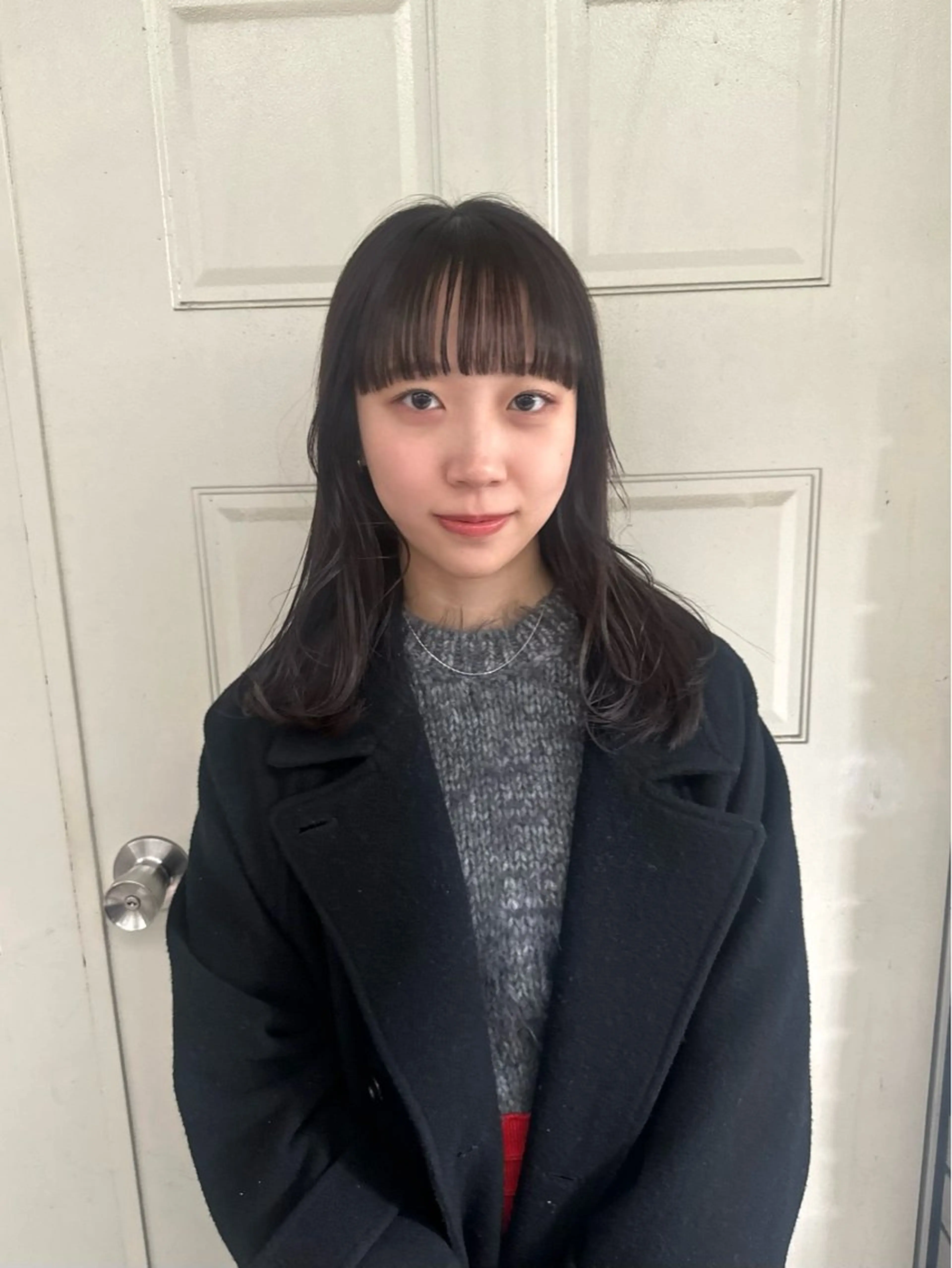 ミディアム ヘアカラー NAGISA 🎀カットモデル🎀のヘアスタイル