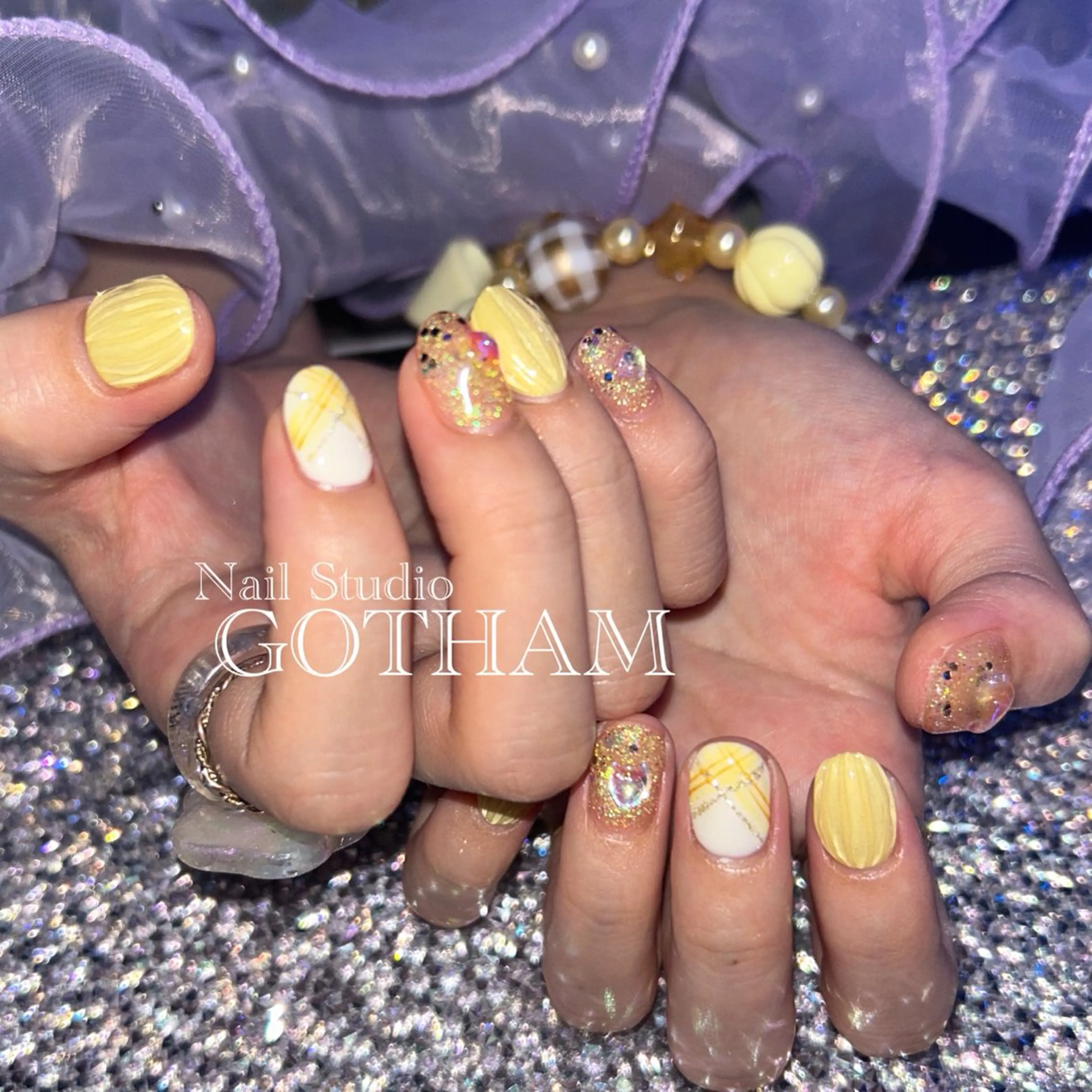 ネイル ハンドネイル Nail Studio GOTHAM所属・高円寺駅からすぐ🌈 ネイルGOTHAMのネイルデザイン