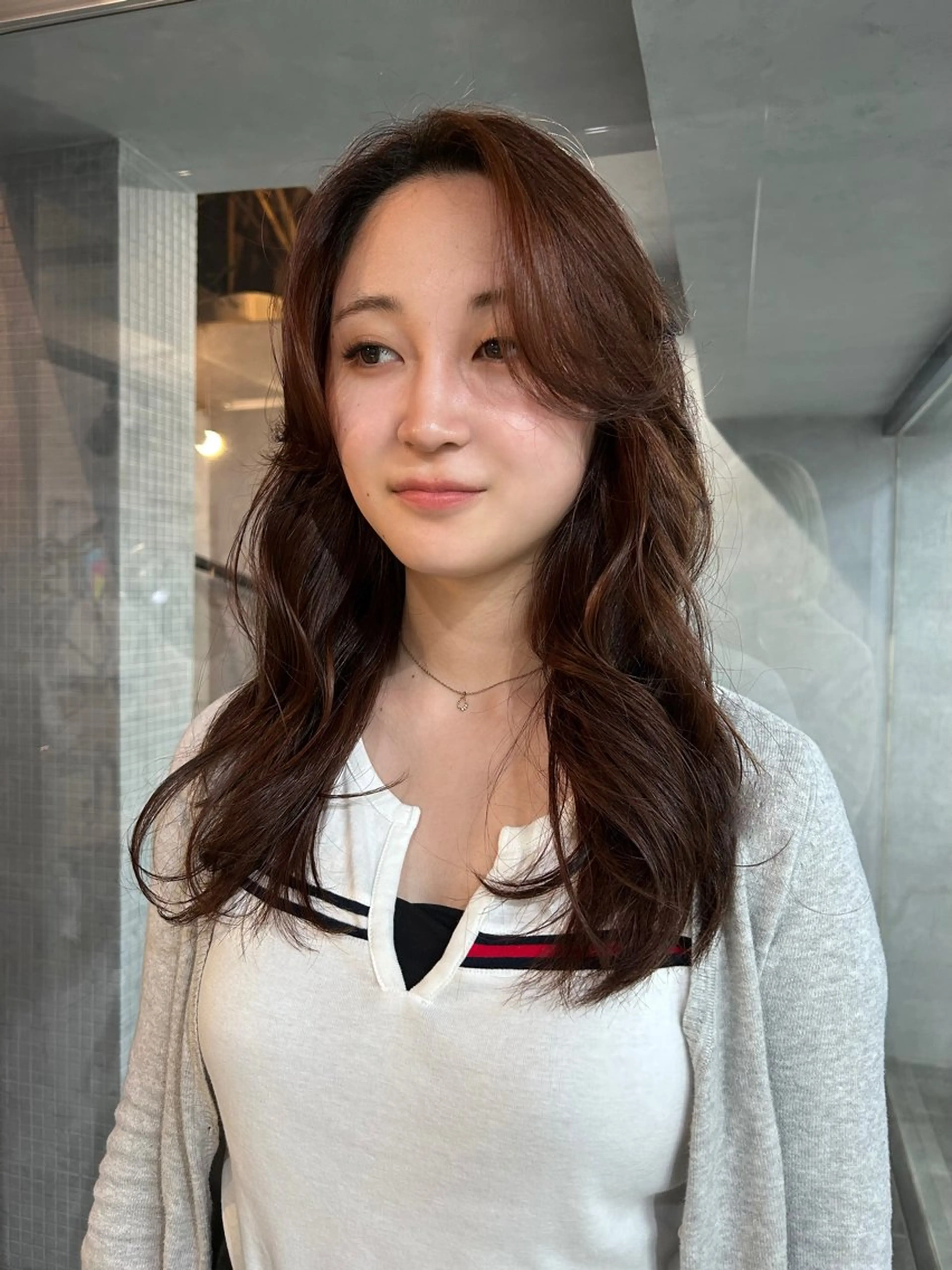 ロング カラー レイヤーカット 海外風レイヤー💋 sanaのヘアスタイル