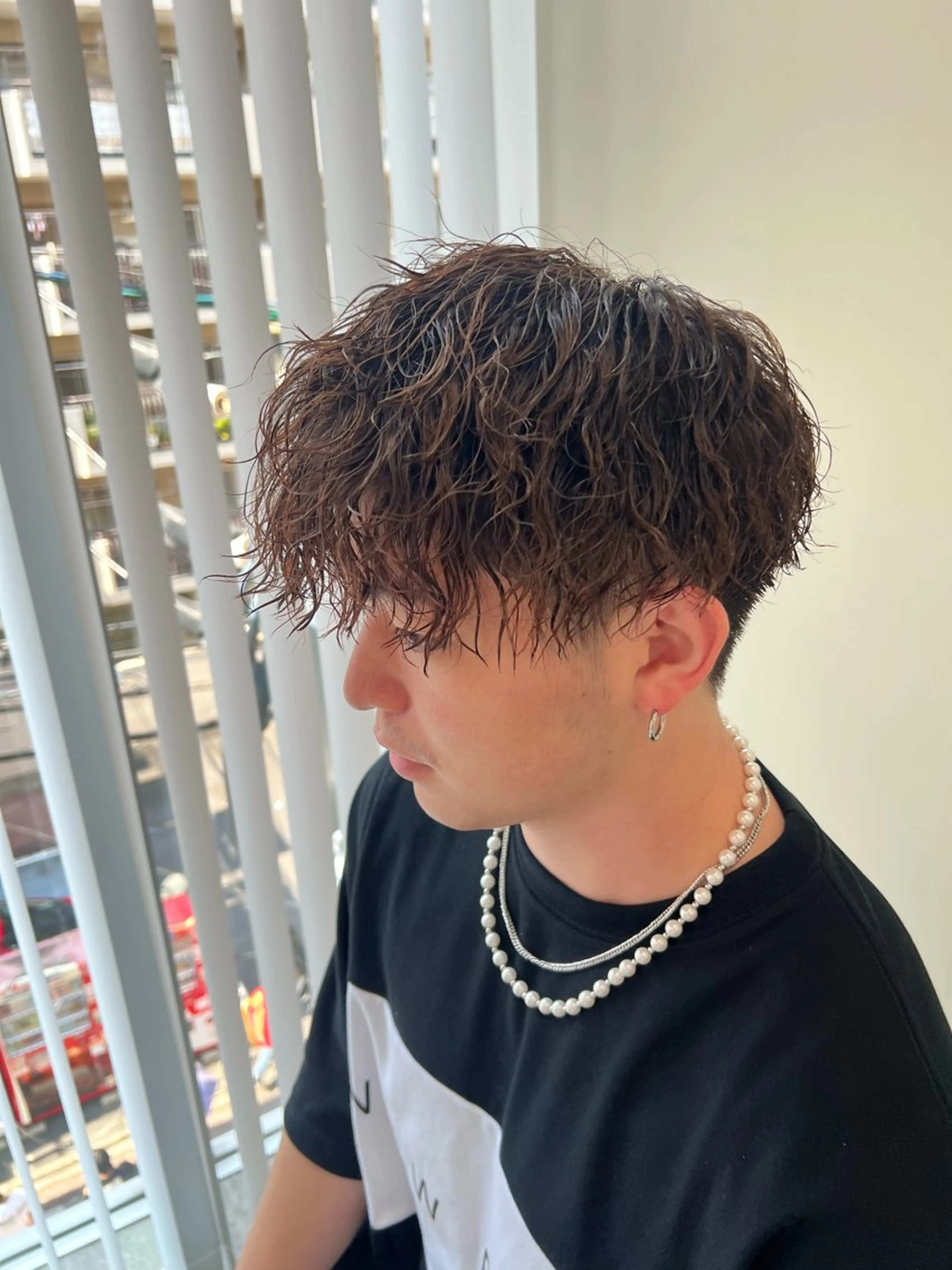 【MEN'S限定✨️】メンズcut🔥➕パーマ🧑🏻‍🦱の写真