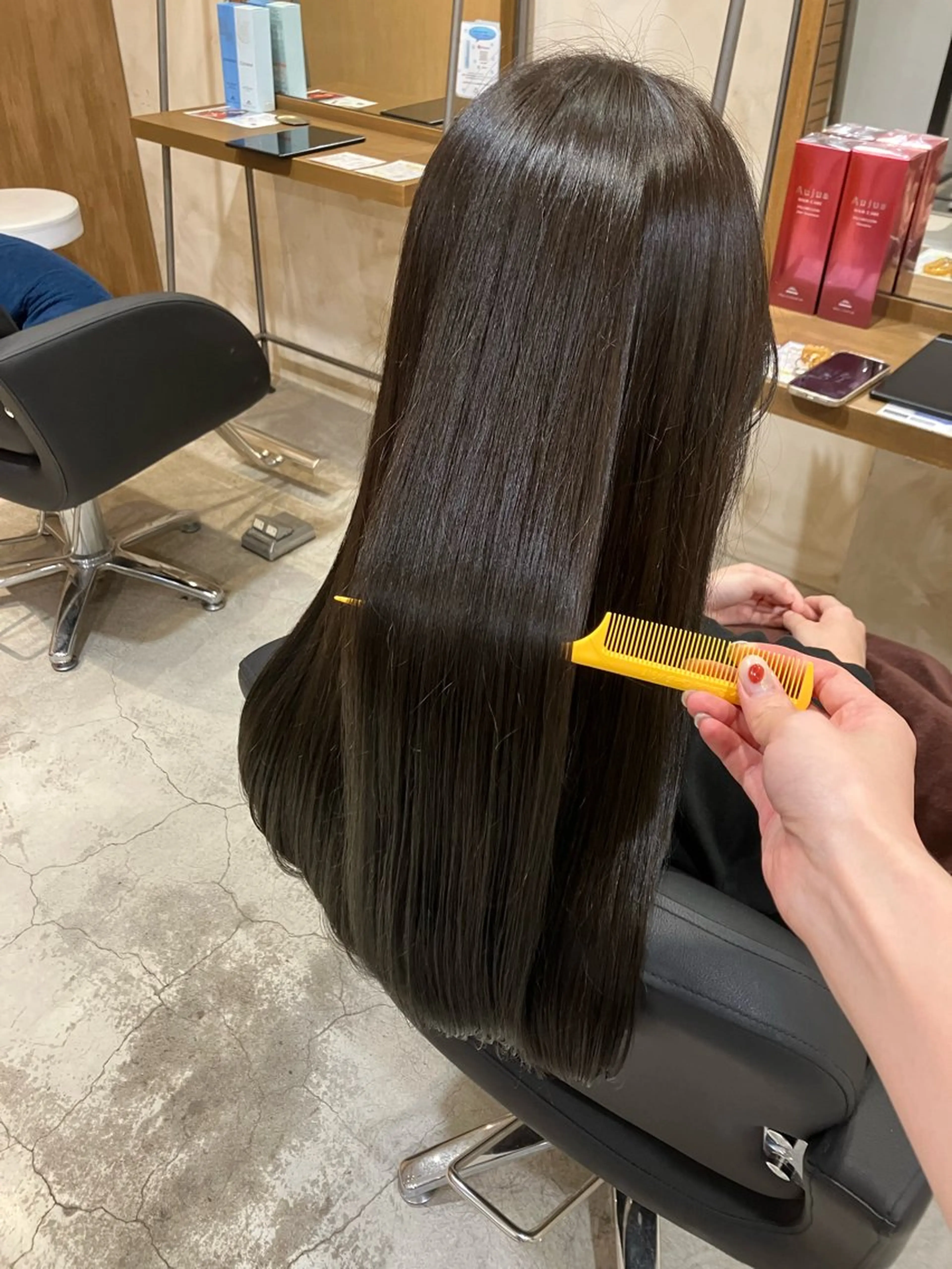 ロング トリートメント カット ニュアンスカラー／ メンズ🌙久住綾香のヘアスタイル