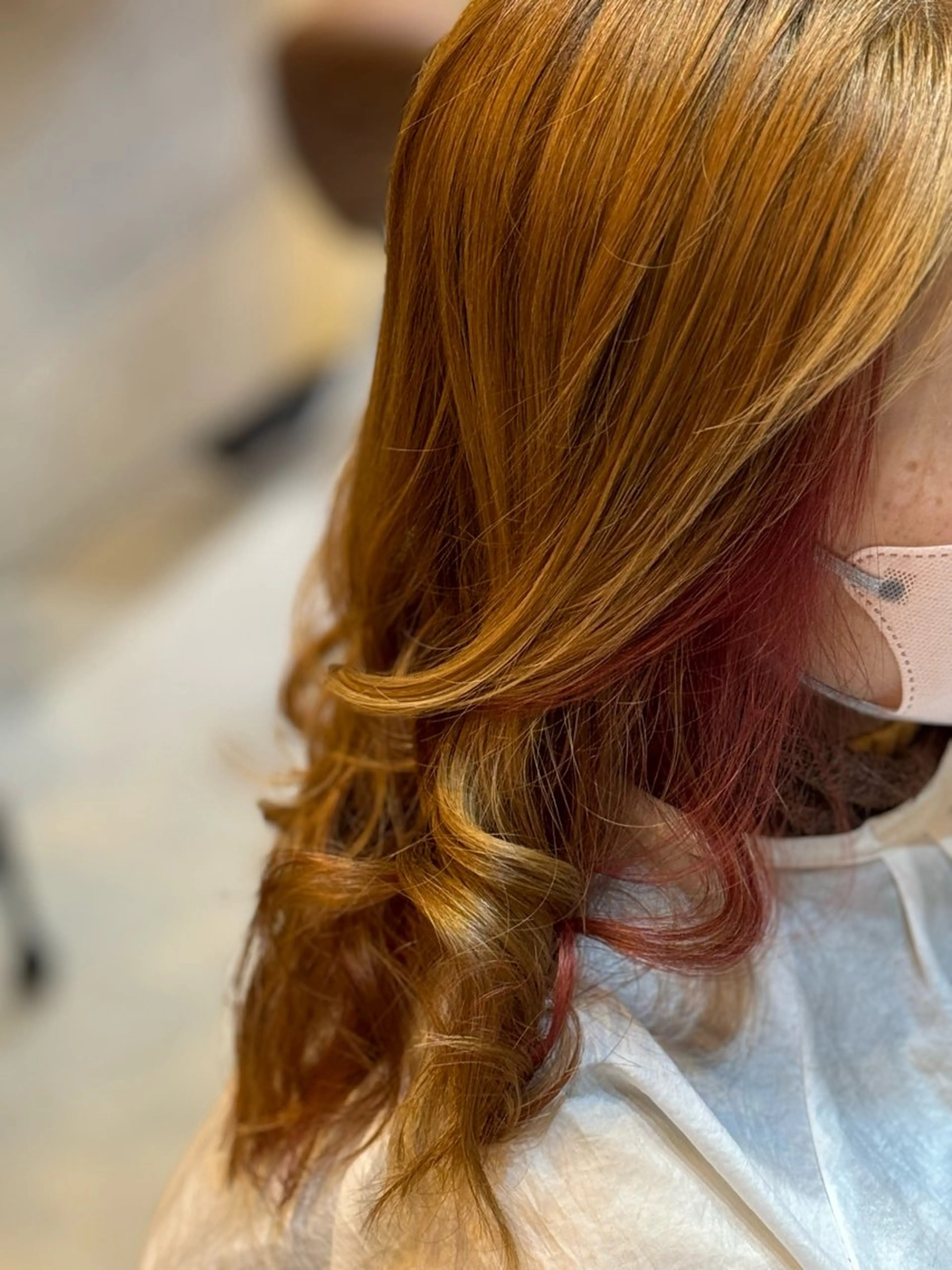 カラー インナーカラー Hair Make  feel   フィール所属・森下 麻美子のマツエク・マツパデザイン