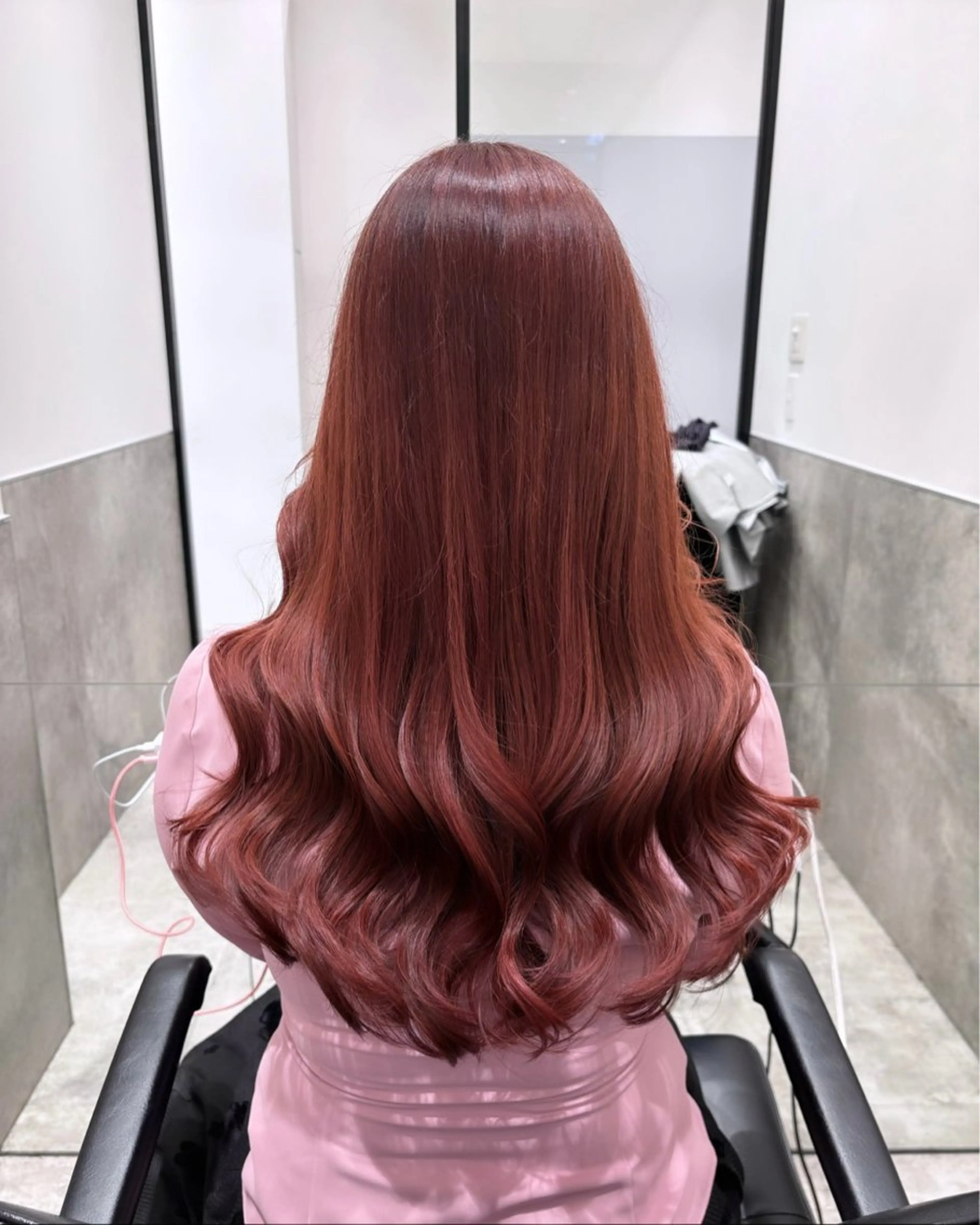 ロング カラー カット ヘアカラー トリートメント 💗ガーリーヘア🎀 saki💗のヘアスタイル
