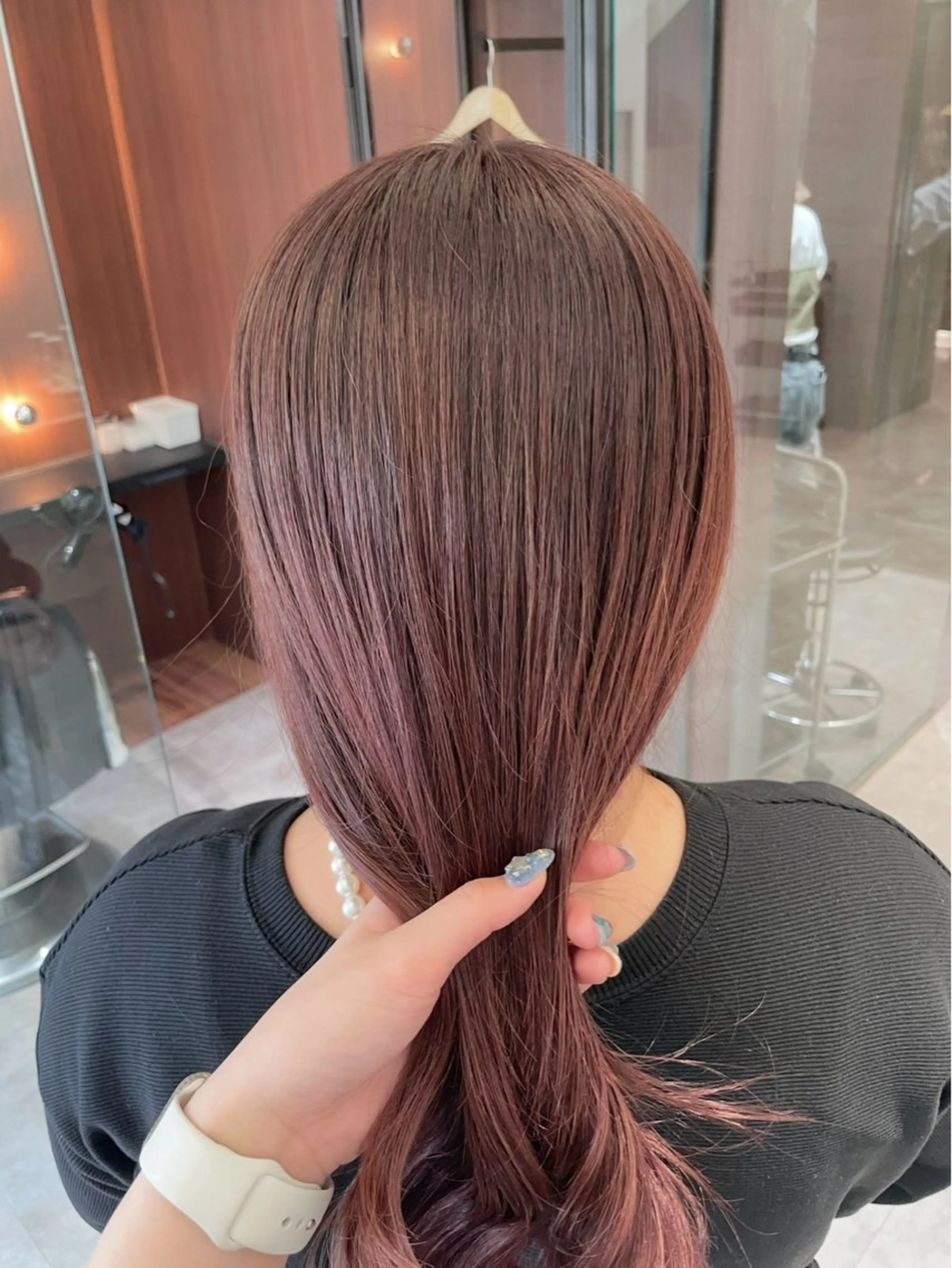ロング カラー ヘアアレンジ .⋆⟡💖 Marin💖⟡⋆.のヘアスタイル