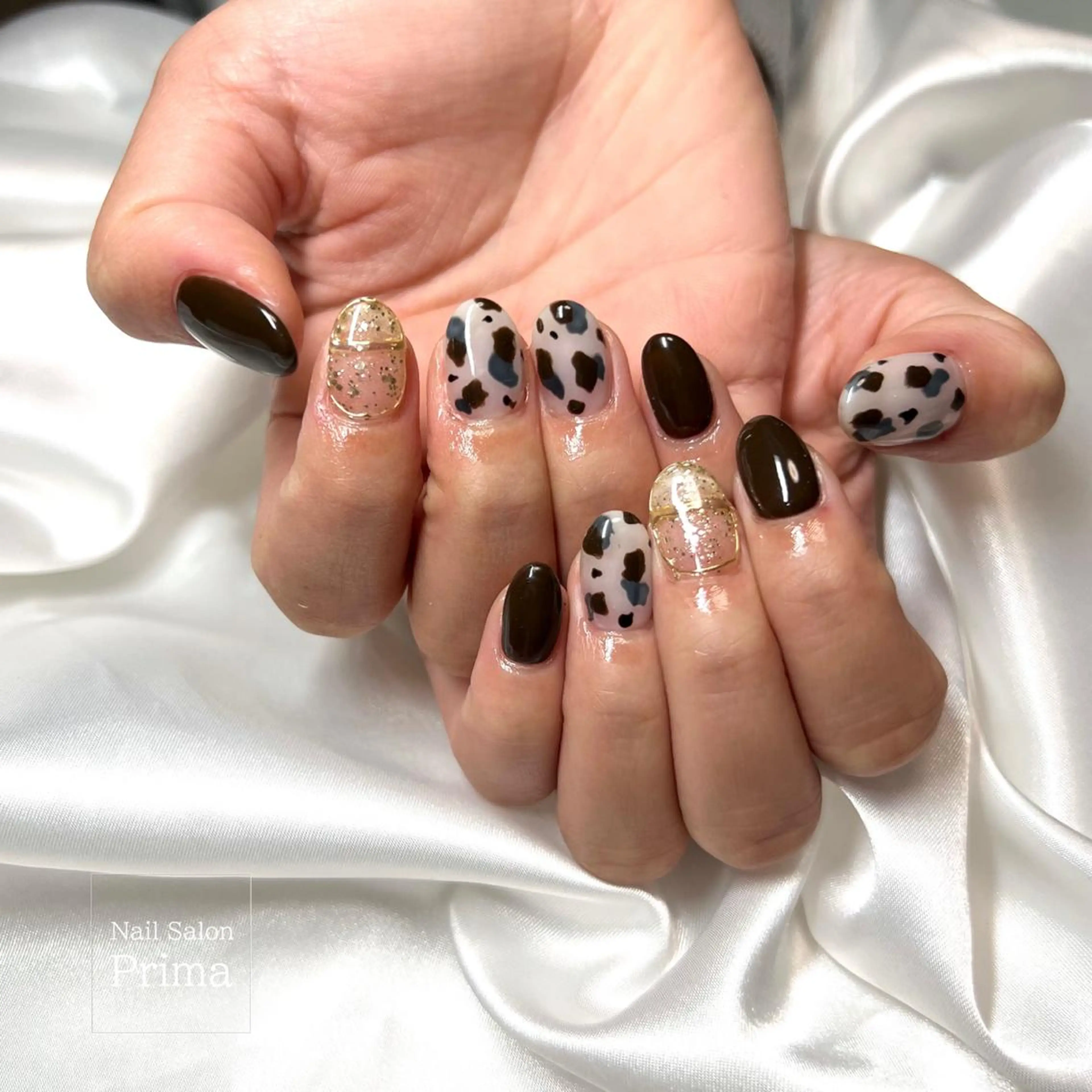 ミディアム ネイル ハンドネイル Nail Salon Prima所属・SalonPrima 宇佐美【産休中】のネイルデザイン
