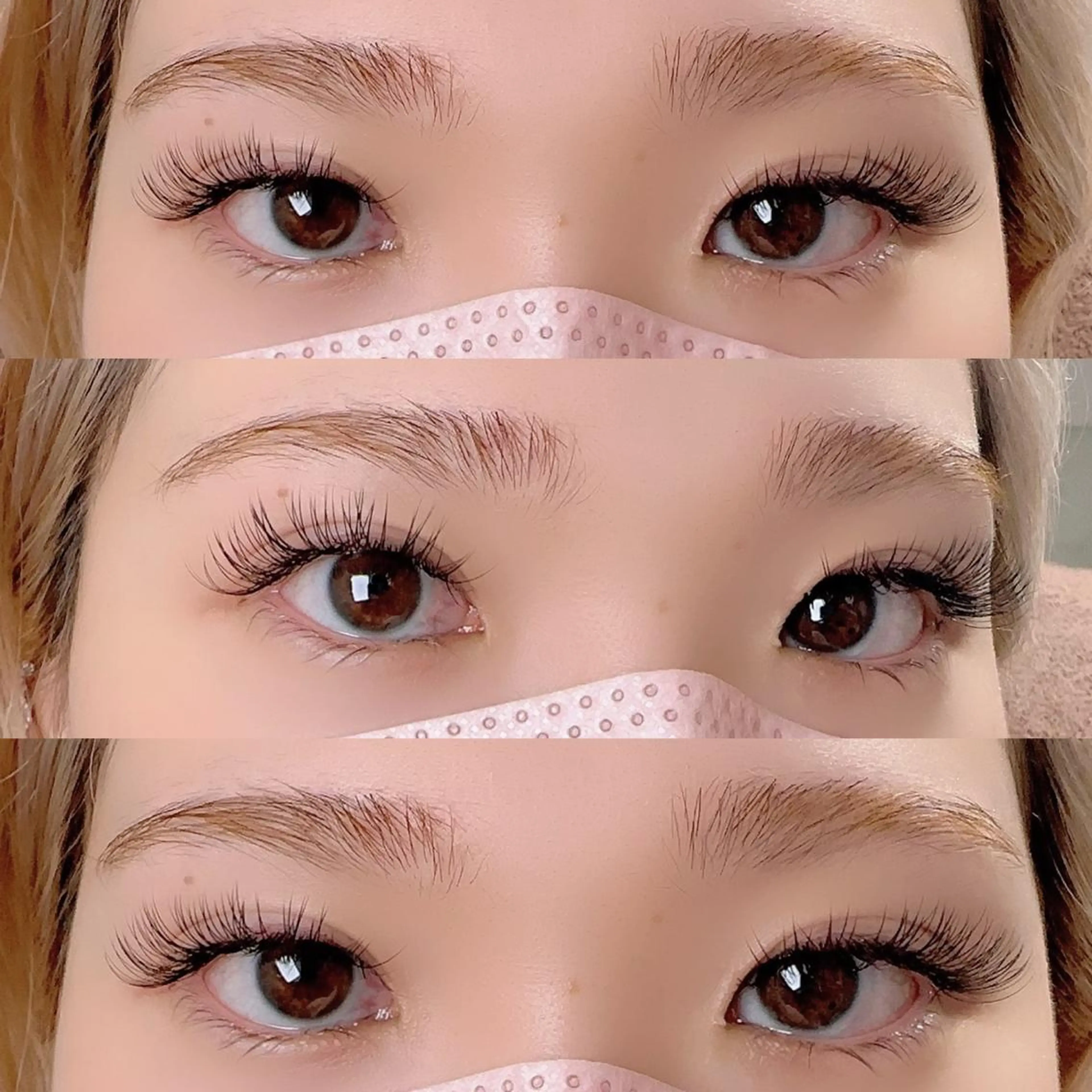 マツエク・マツパ フラットラッシュ 目尻長め マツエク eyelash Zen 🪞北山のマツエク・マツパデザイン