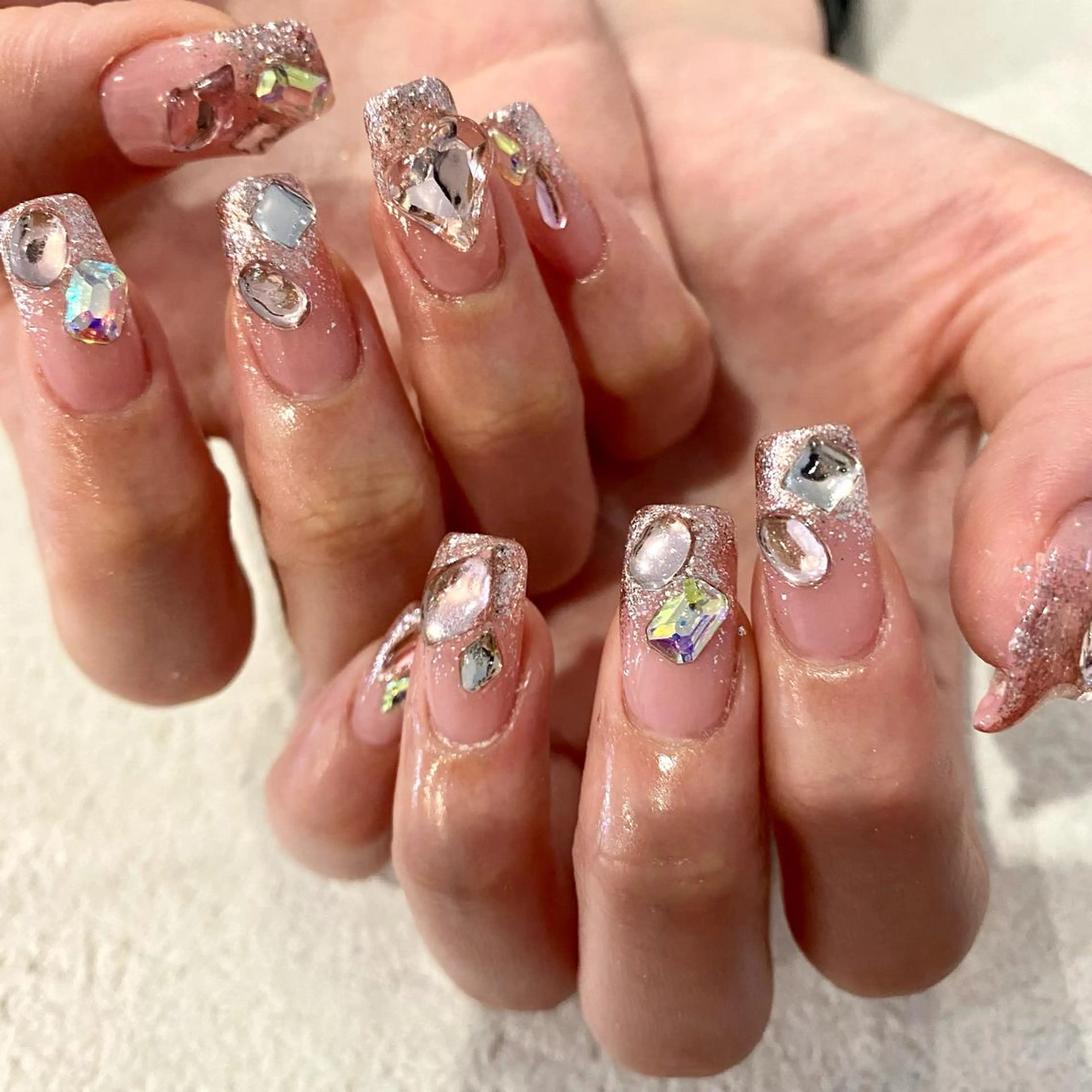 ネイル ハンドネイル SUN NAIL reikaのネイルデザイン