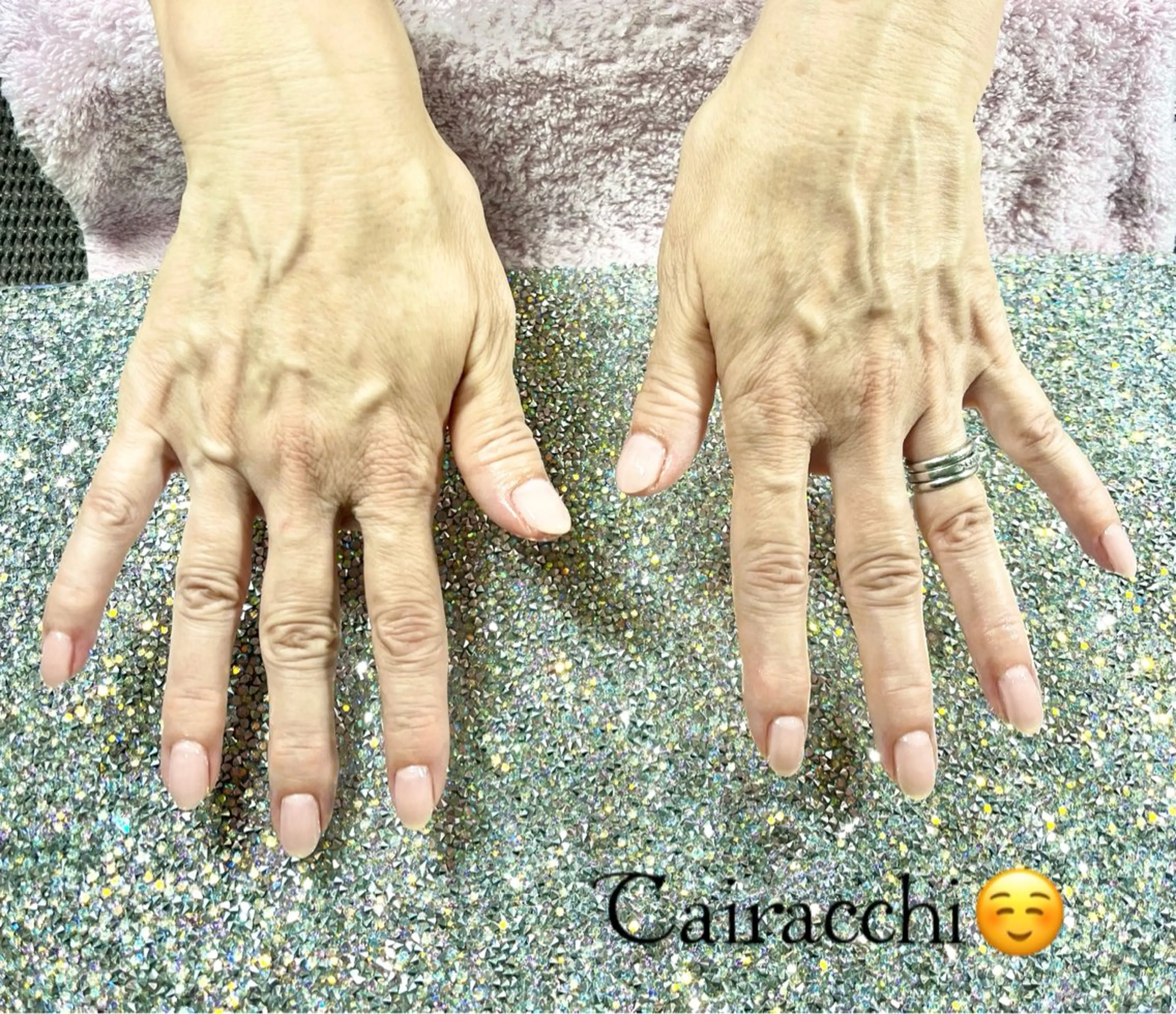 ネイル ピンク ハンドネイル Tairacchi タイラッチのエステ・リラクイメージ