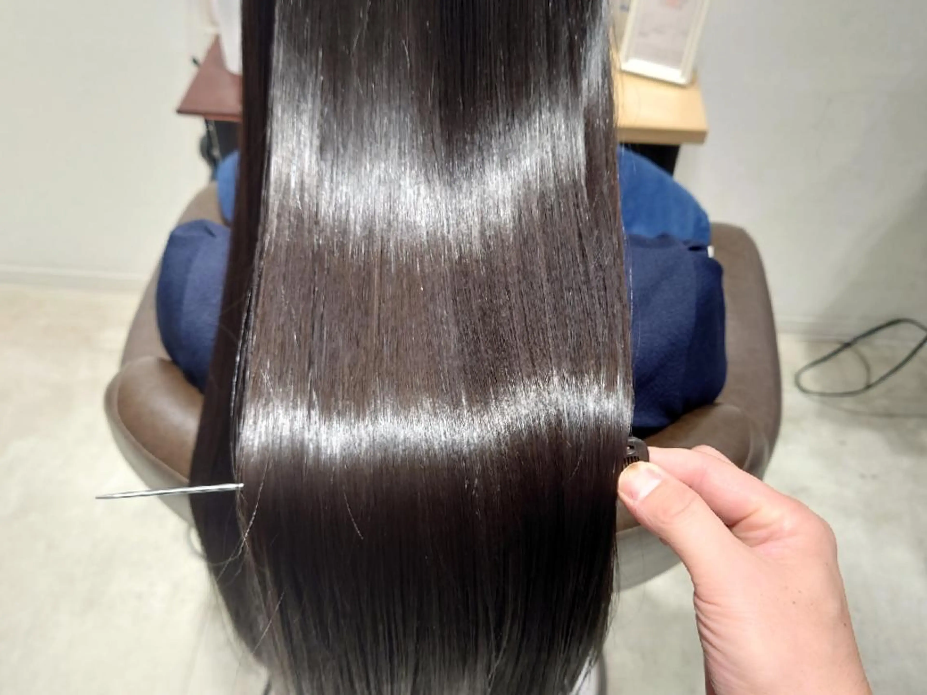 ロング MAX BEAUTY GINZA所属・髪質改善🌸美髪矯正 /癖毛🌸山田 隆介のヘアスタイル