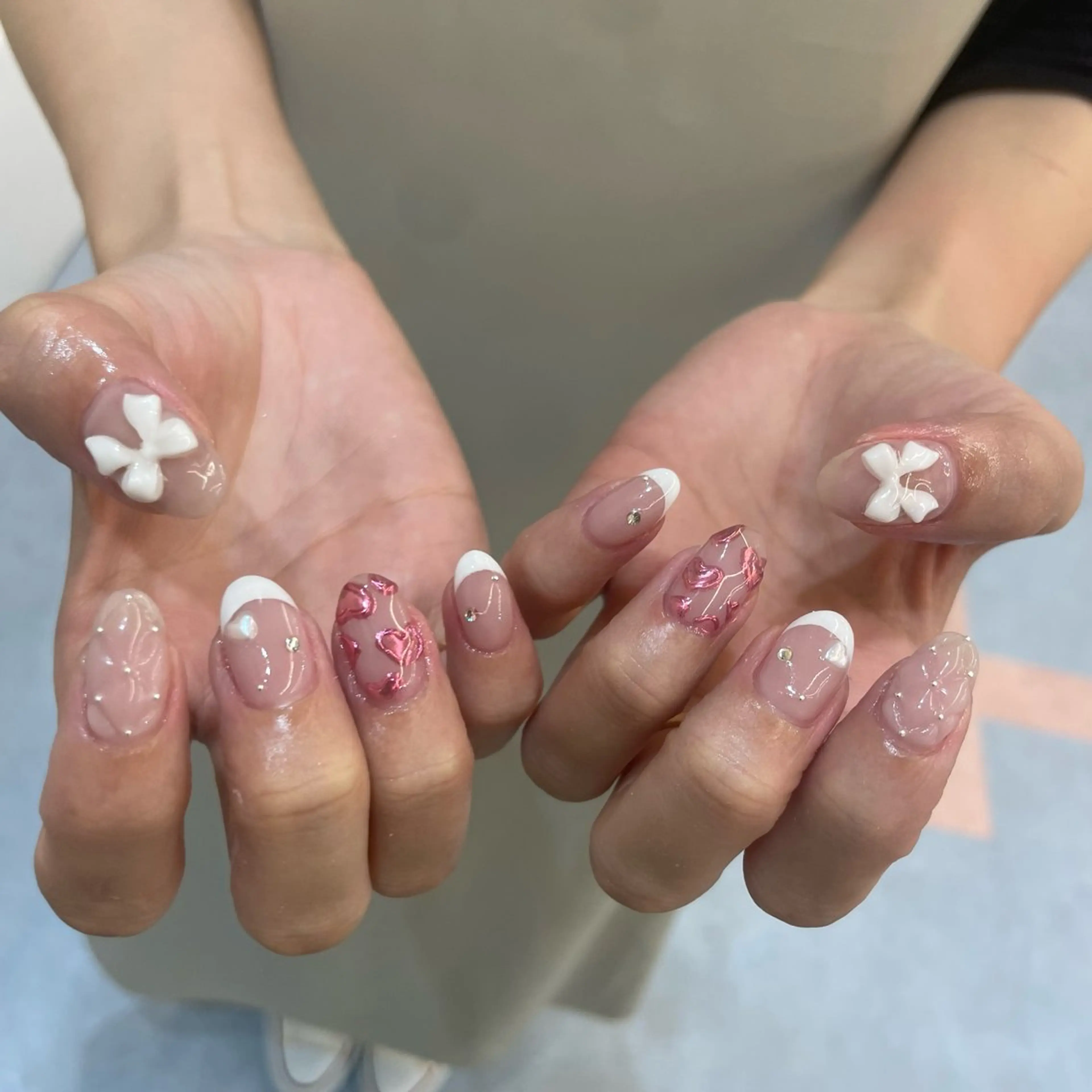 ネイル ハンドネイル pool Yuzu🌷のネイルデザイン