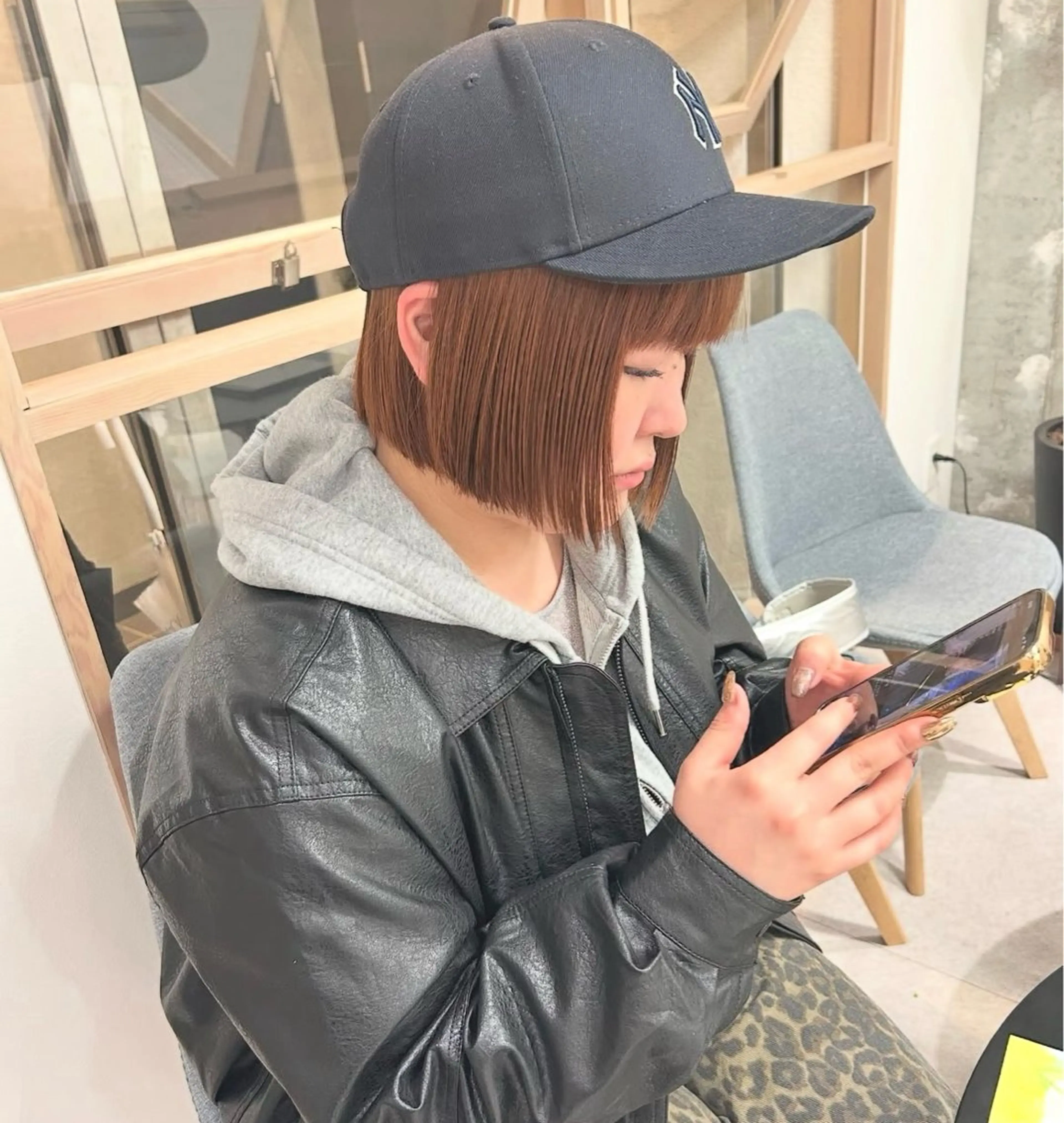 ショート 鳳／美容室 chinaのヘアスタイル