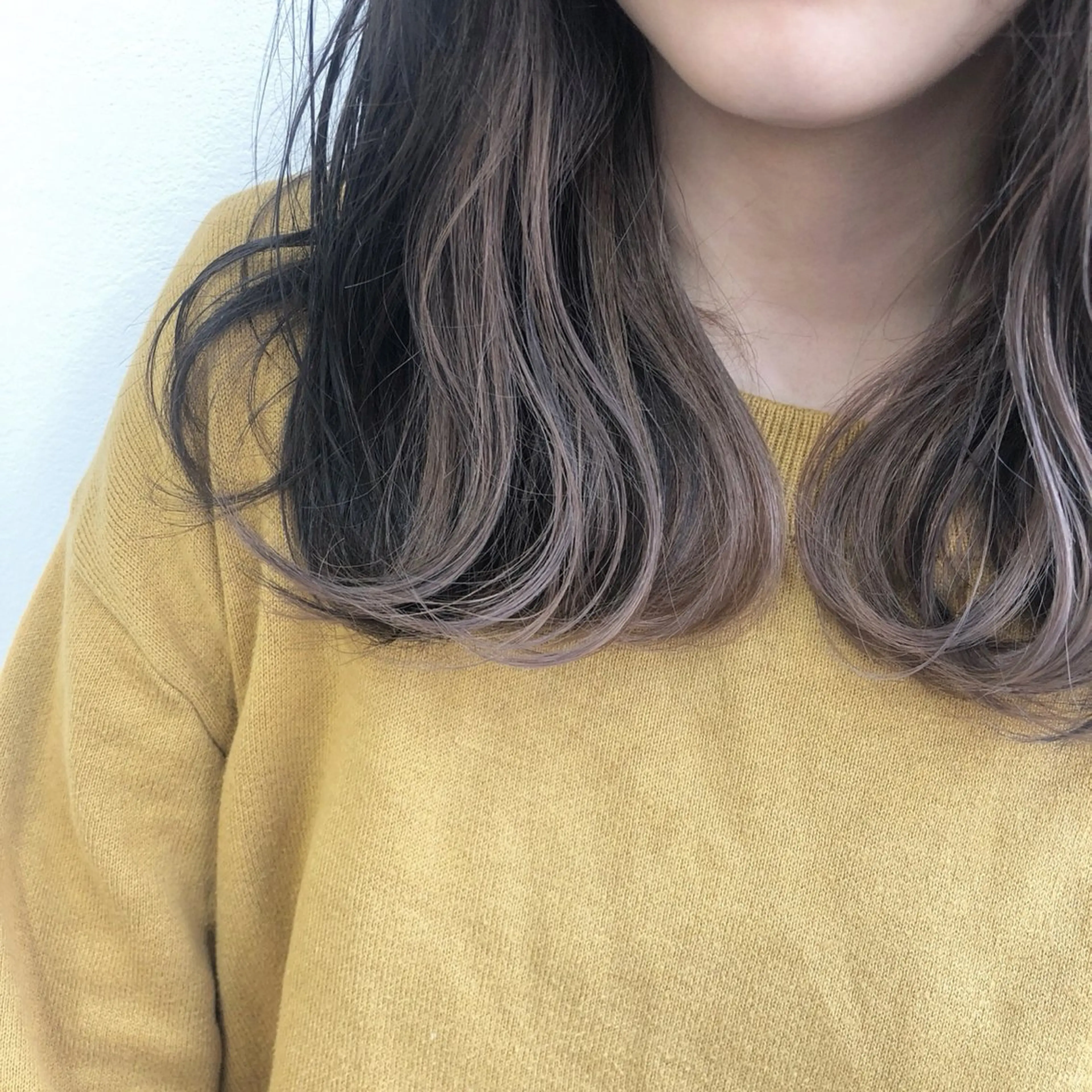 ミディアム ボブ 韓国風ヘア レイヤーカット 縮毛矯正 ✨髪質改善美髪矯正✨ ボブ/切りっぱなし✨のヘアスタイル