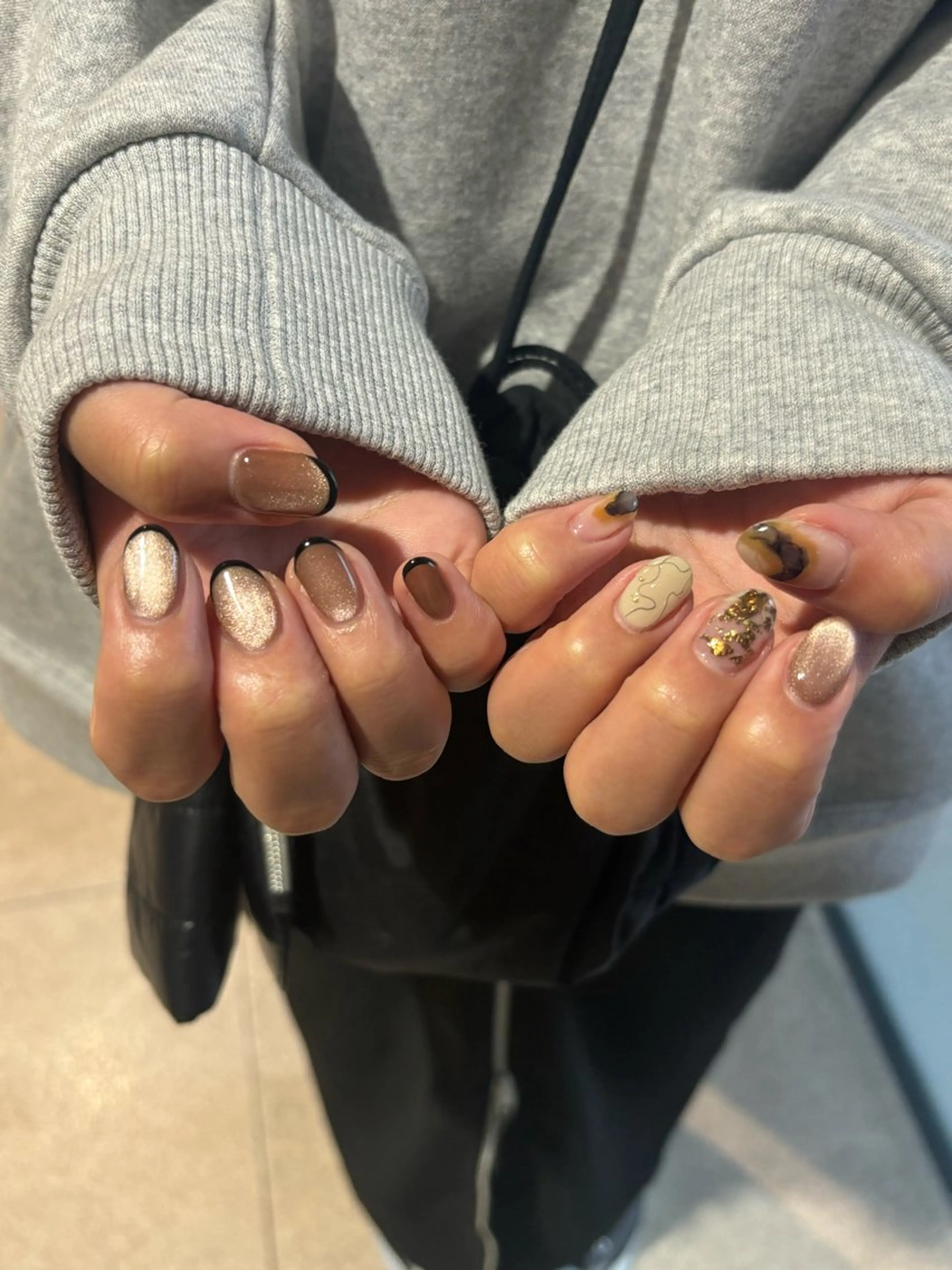 ネイル ハンドネイル ネイルサロンマーノ所属・mano Hanaのネイルデザイン