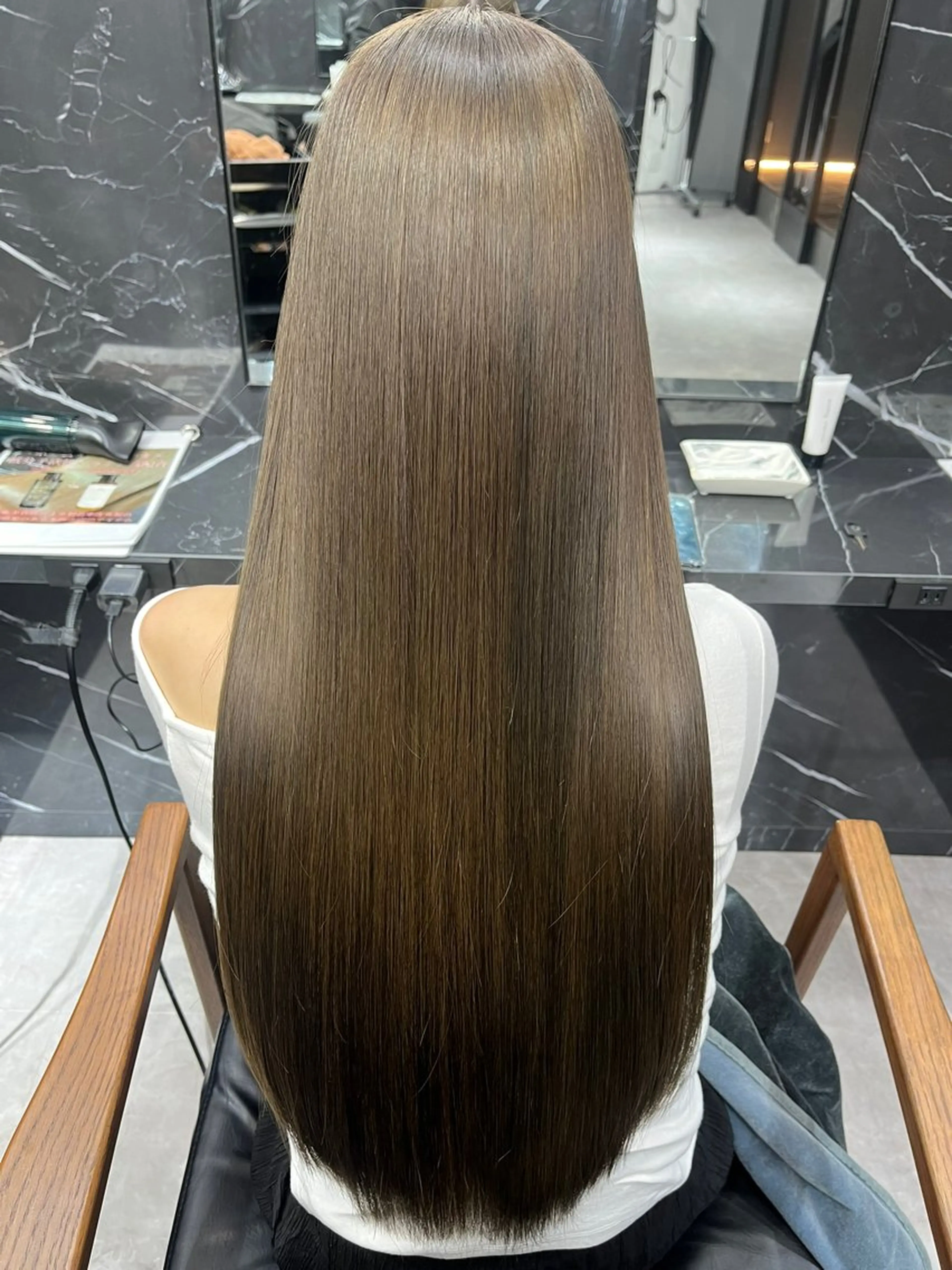 ロング くせ毛 SALOWIN神戸三宮Suite店所属・神戸本格派髪質改善 /MITSUKIのヘアスタイル