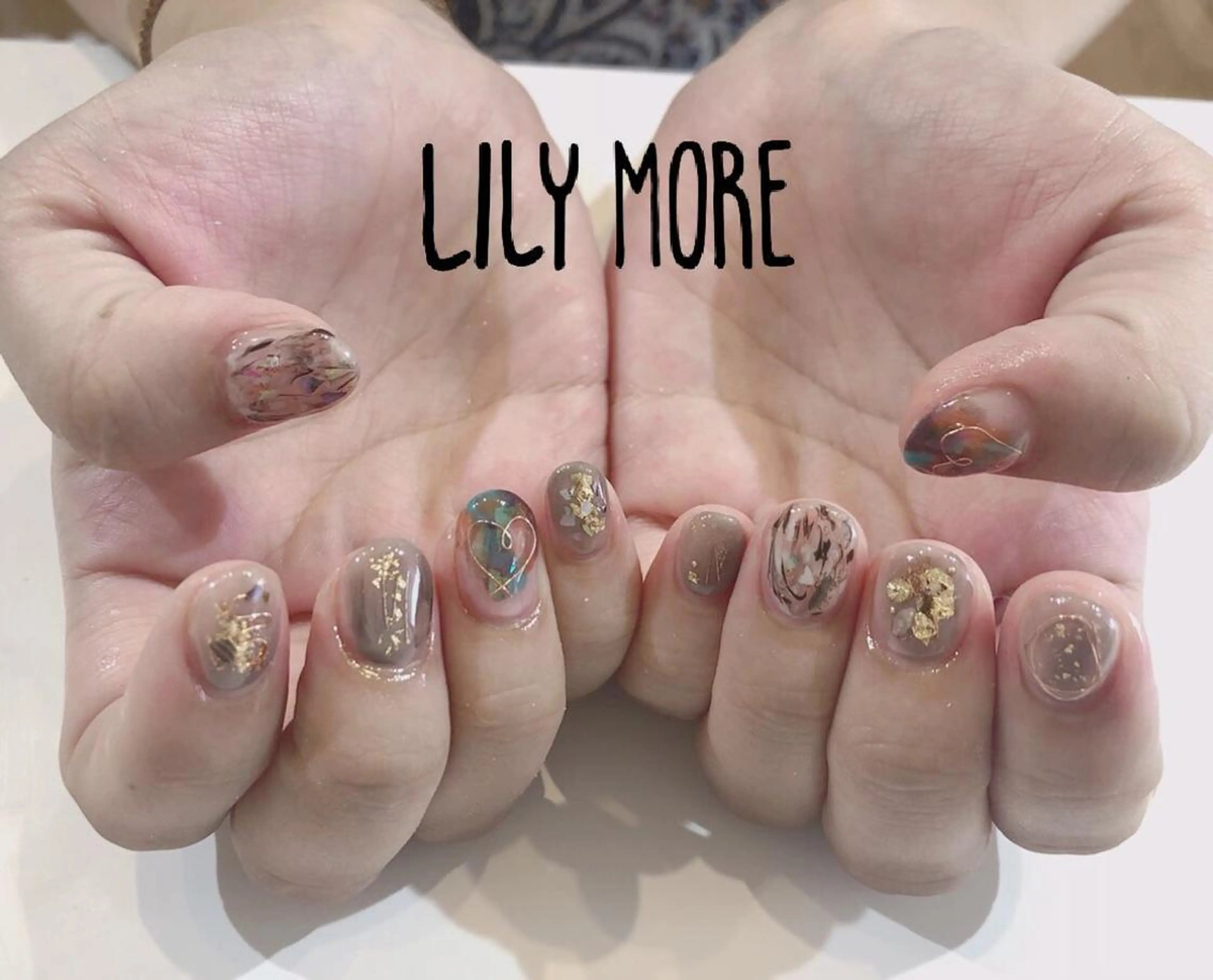 ネイル ニュアンスネイル Lily closetのネイルデザイン