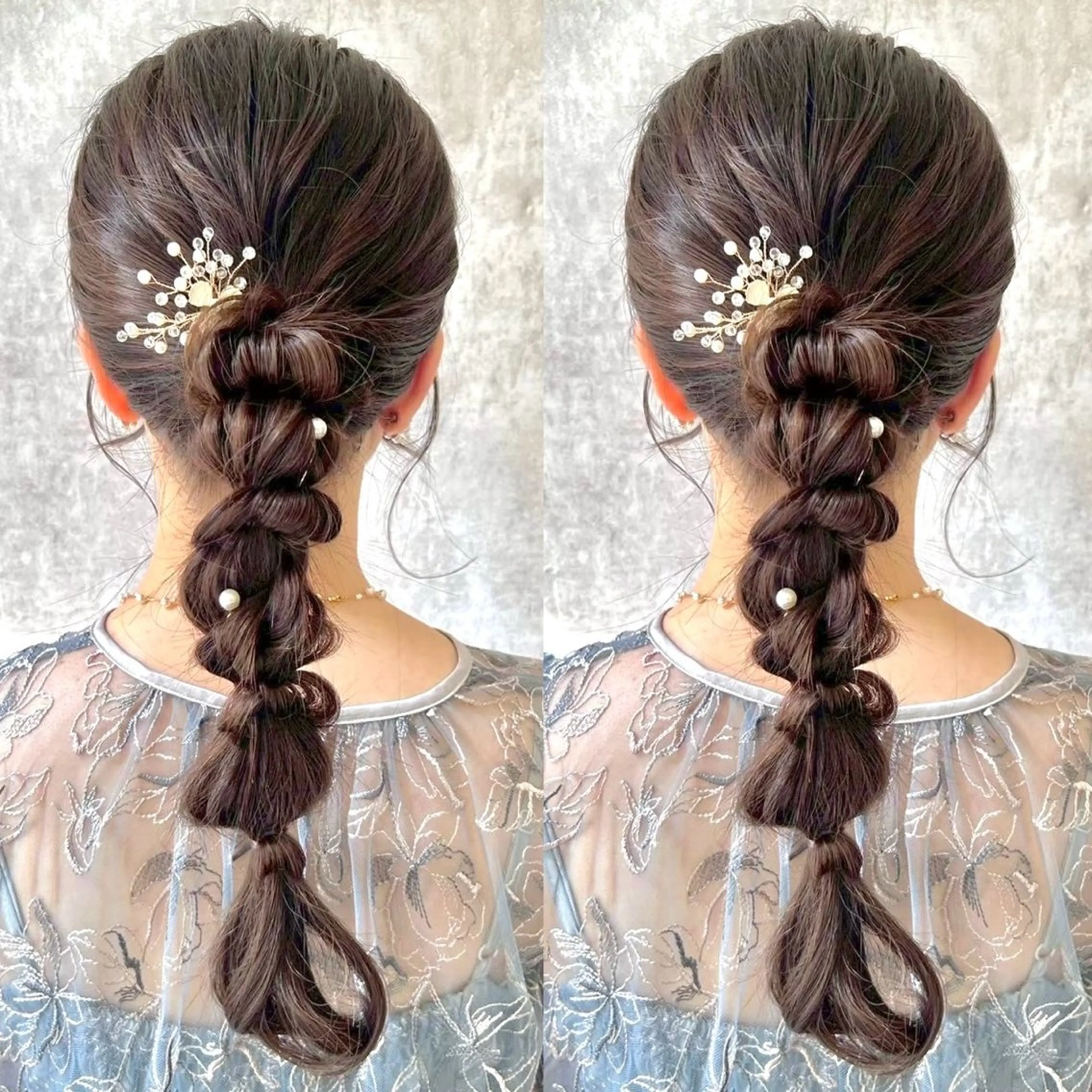 ロング ヘアアレンジ ヘアセット ヘアメ🎀エクステ 🪽横浜/しほ🧸のヘアスタイル