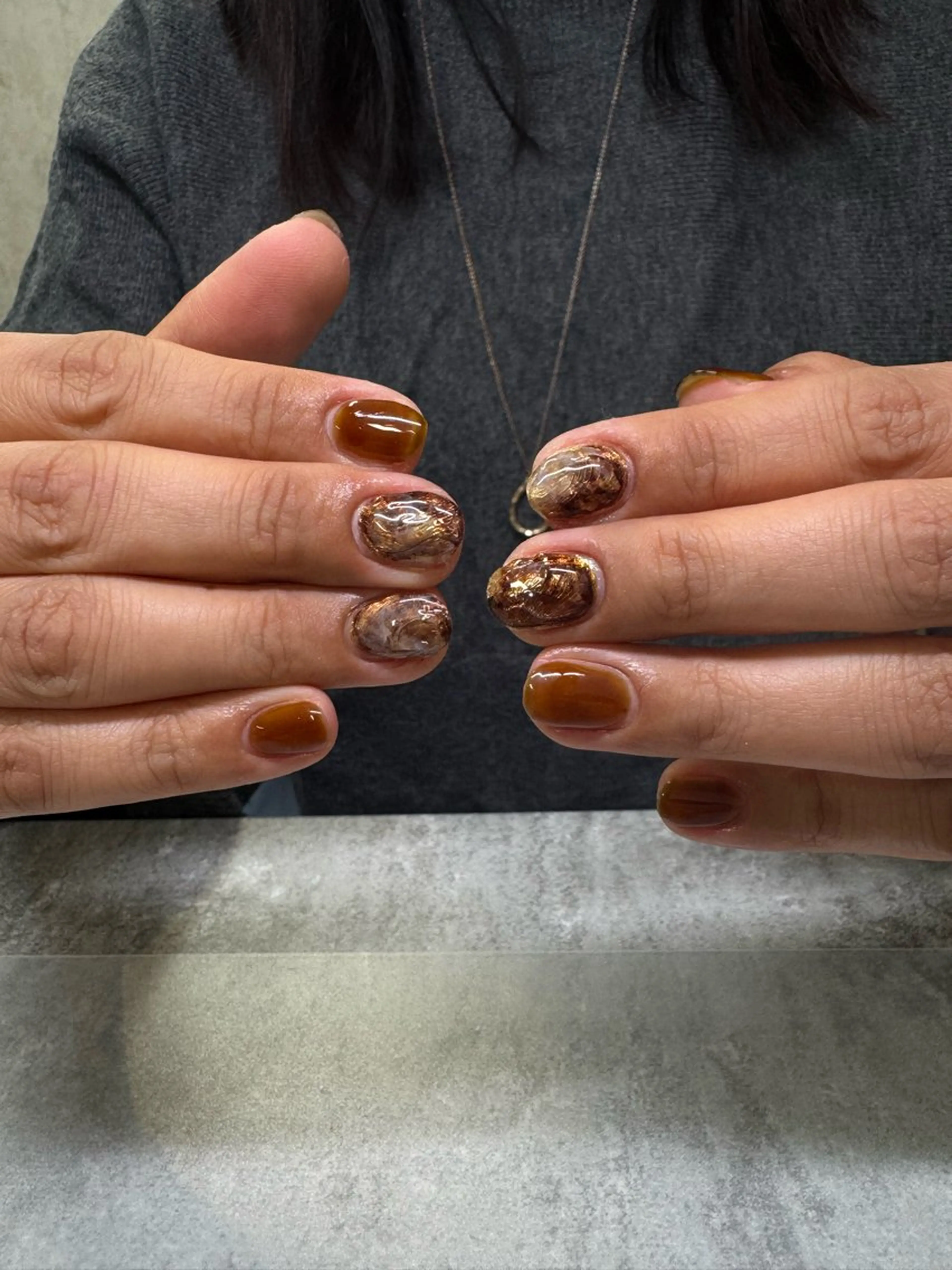 ネイル ハンドネイル Glad nail honokaのネイルデザイン