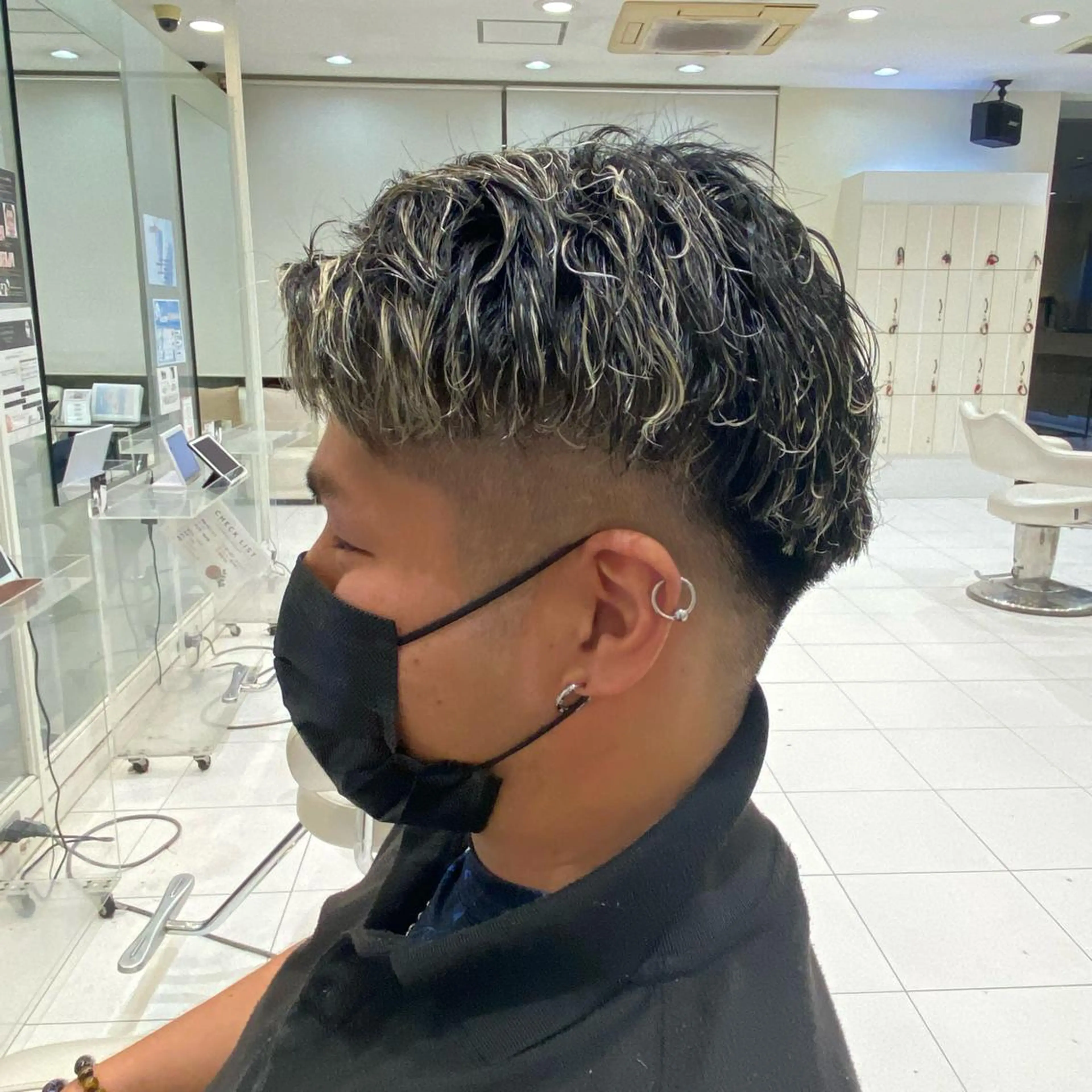 メンズ メンズパーマ メンズサロンGRIT 店長　深山一平のヘアスタイル